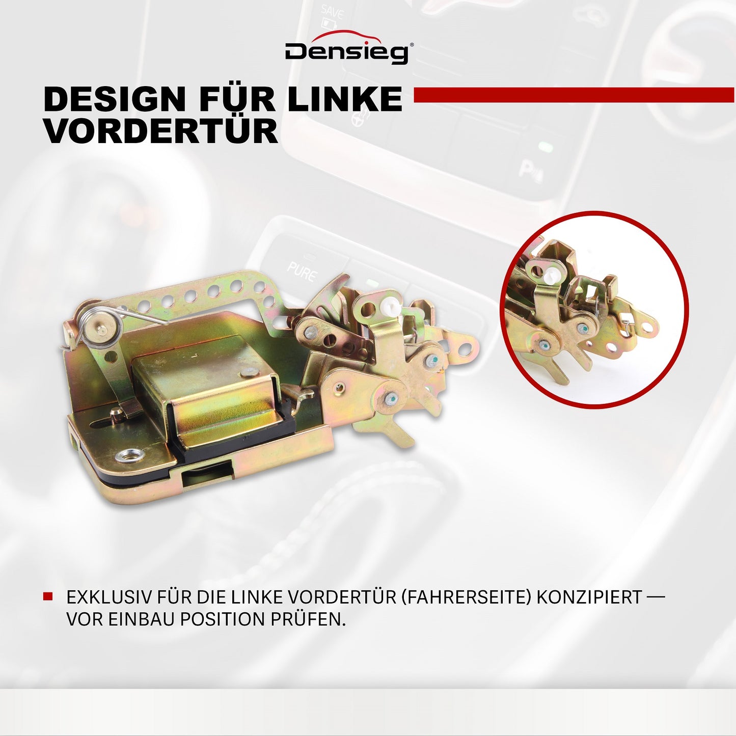 Türschloß Schloß Vorne Links für VW Bus Transporter T4 90-04 701837015D