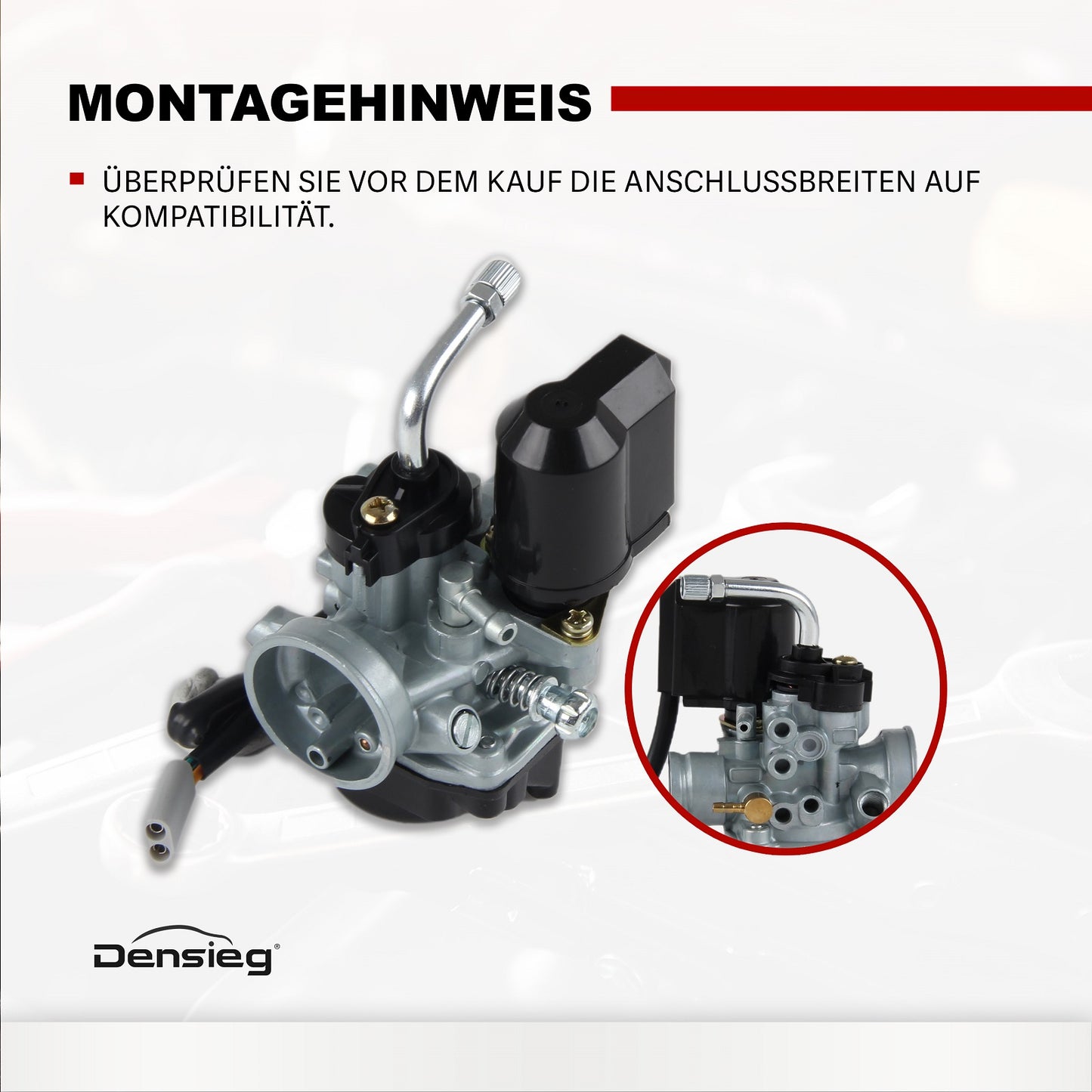 17,5mm Sport Vergaser Kit für Piaggio Sfera NSL TPH NRG Zip Gilera DNA