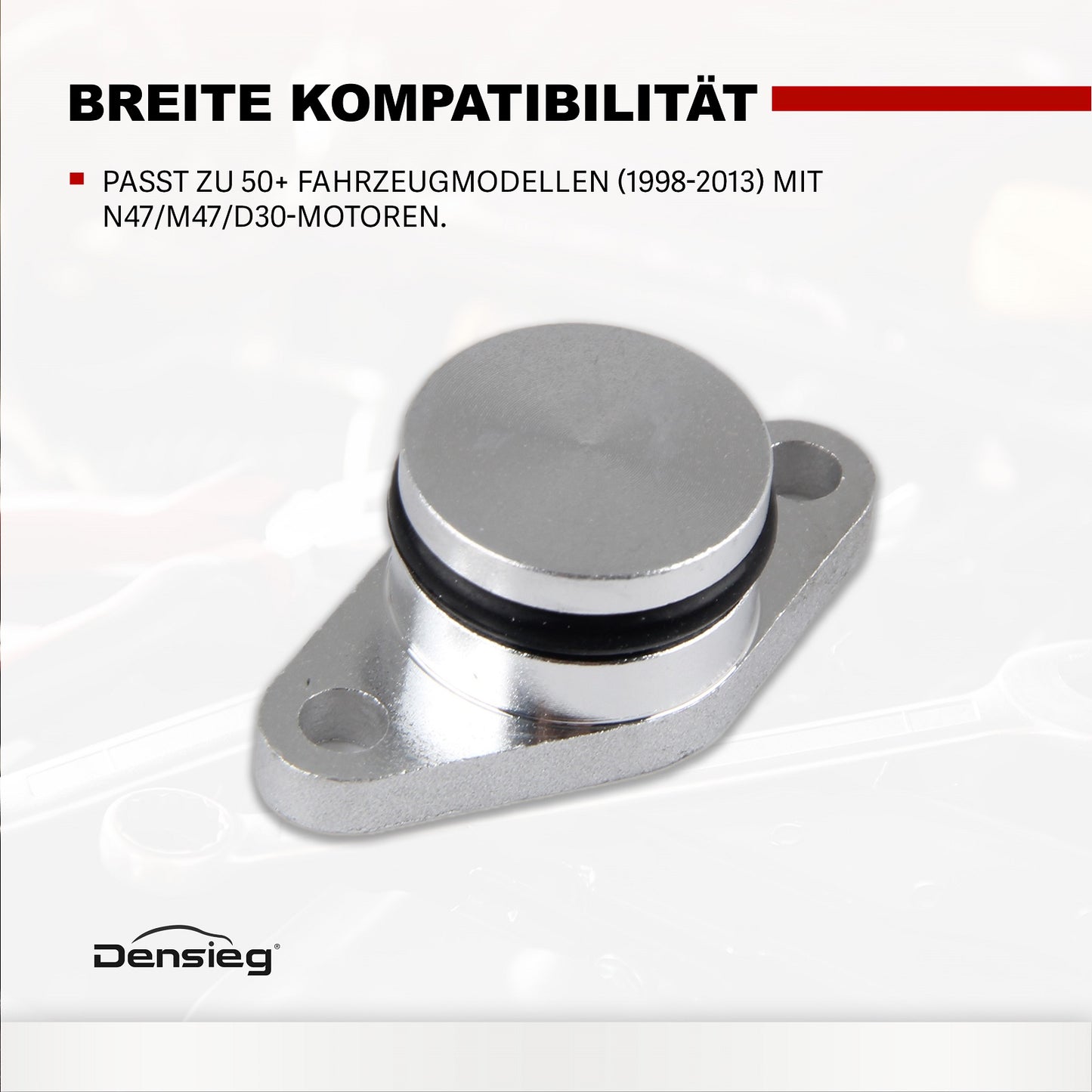 6x22mm Drallklappen Dichtungssatz für BMW M57 E87 E46 E90 E91 E92 E93 E39 E60