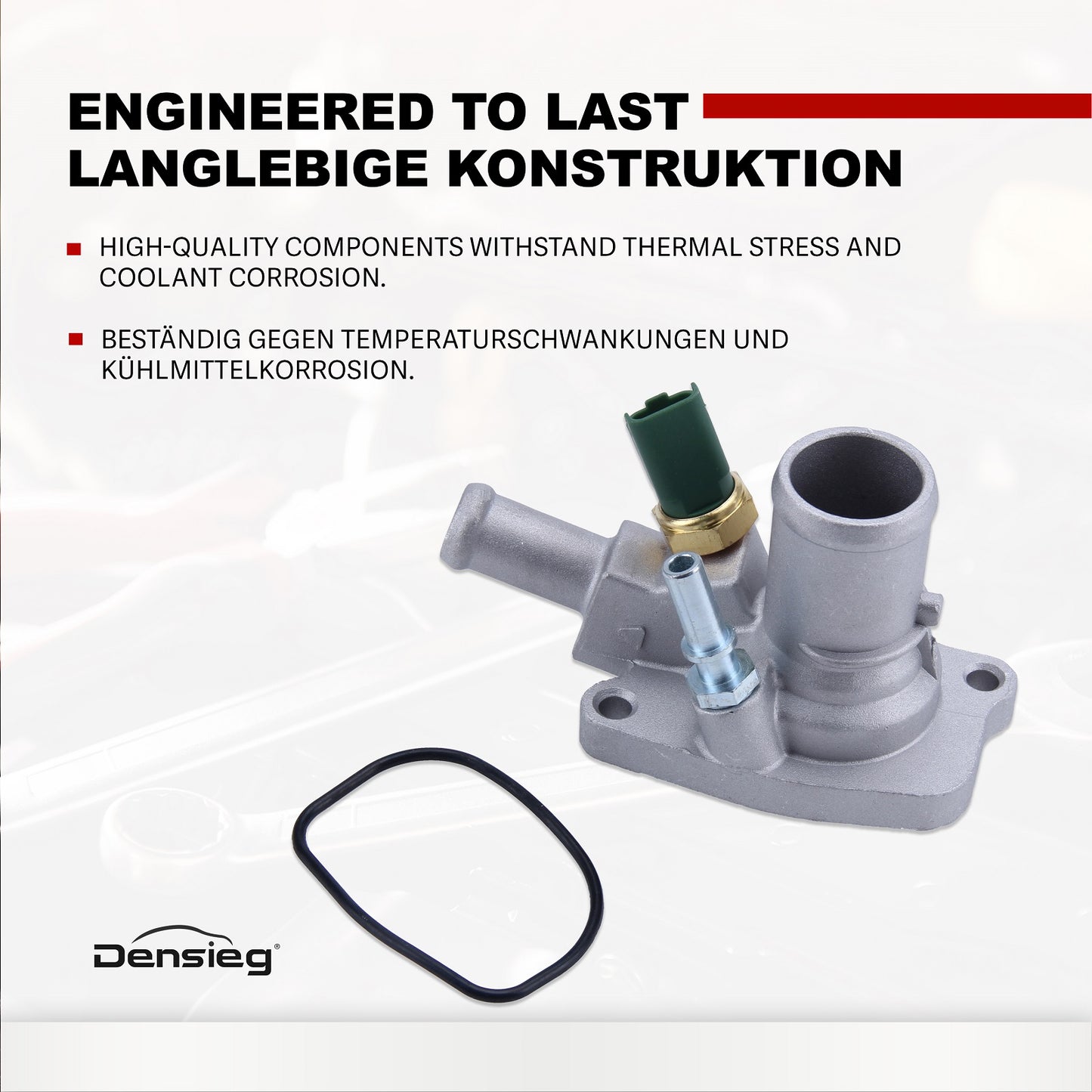 Thermostatgehäuse 55202176 für Fiat 500, Doblo Cargo, Grande Punto Van