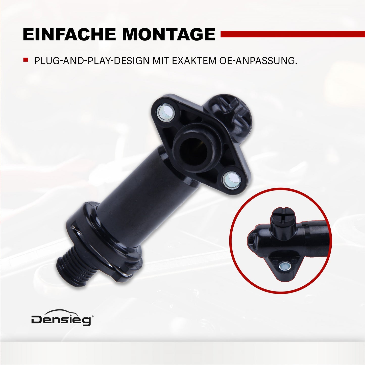 Thermostat mit Gehäuse 11717787870 für BMW E81 E87 E46 E90 E64 X3 X5 X6