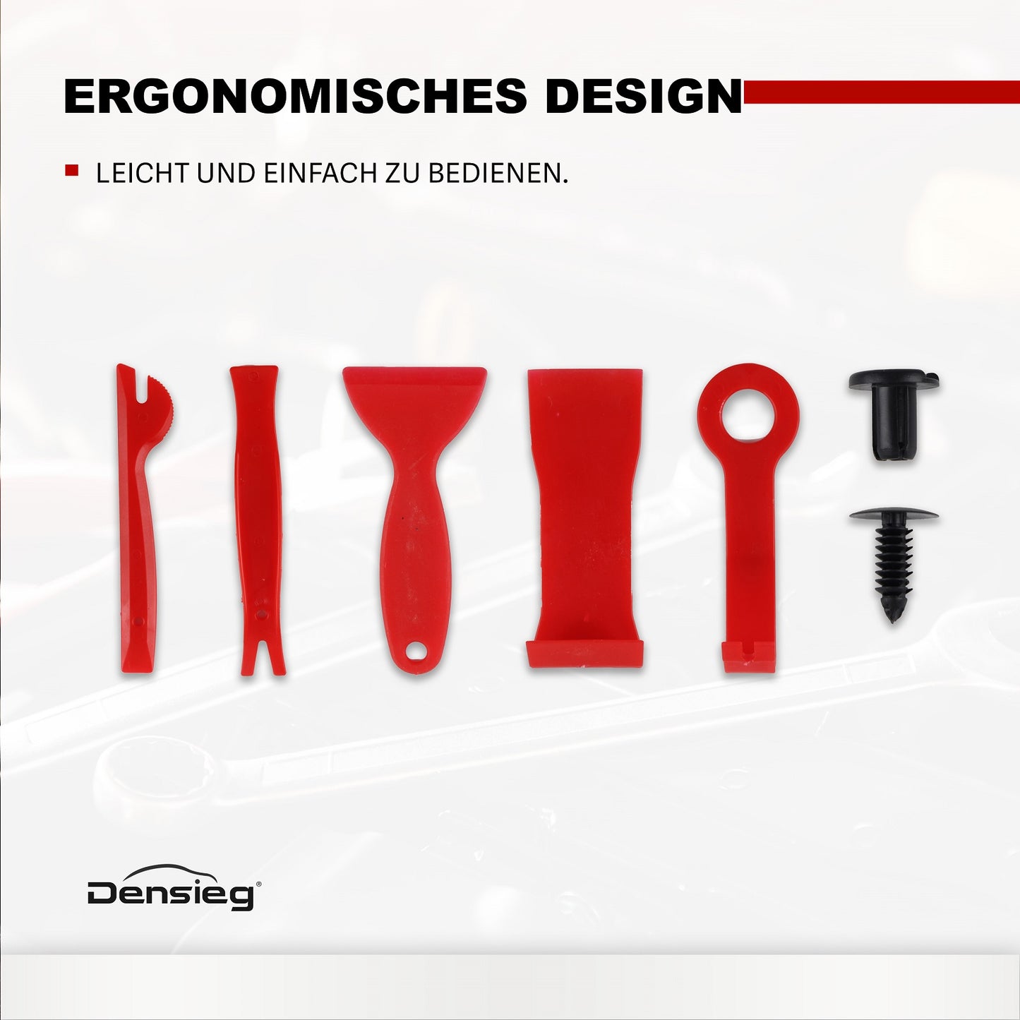 143tlg Auto Demontage Werkzeug Innen Verkleidung Clipheber Zange Satz