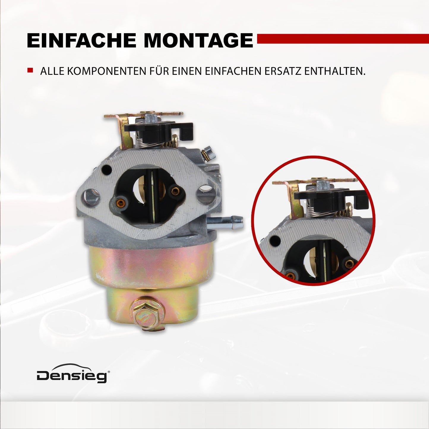 Vergaser & Luftfilter Kit für Honda GCV135 GCV160 Motor inkl. Dichtsatz