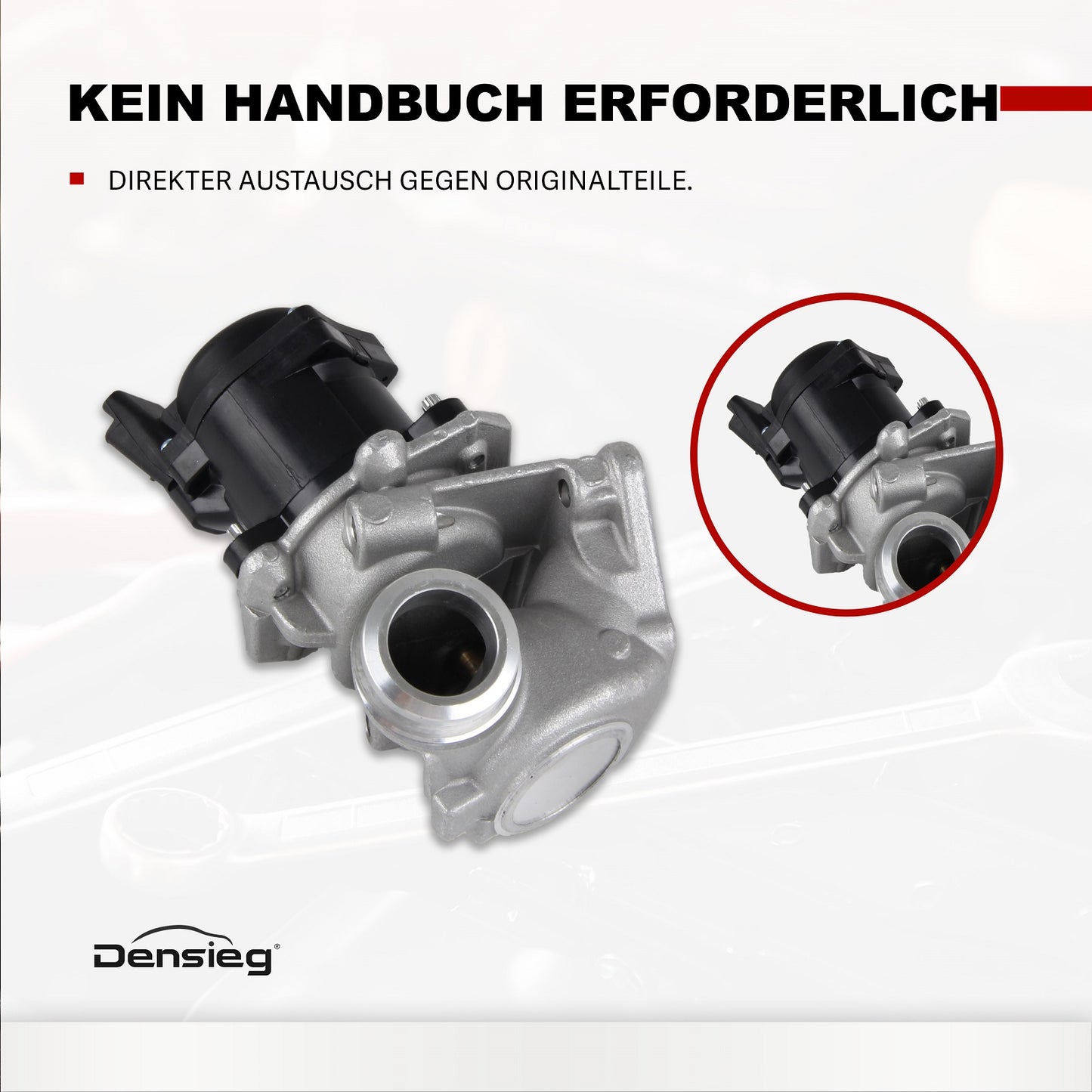 AGR-Ventil 1682736 für Citroen C1 C2 C3, Peugeot 206 207, Ford Fiesta