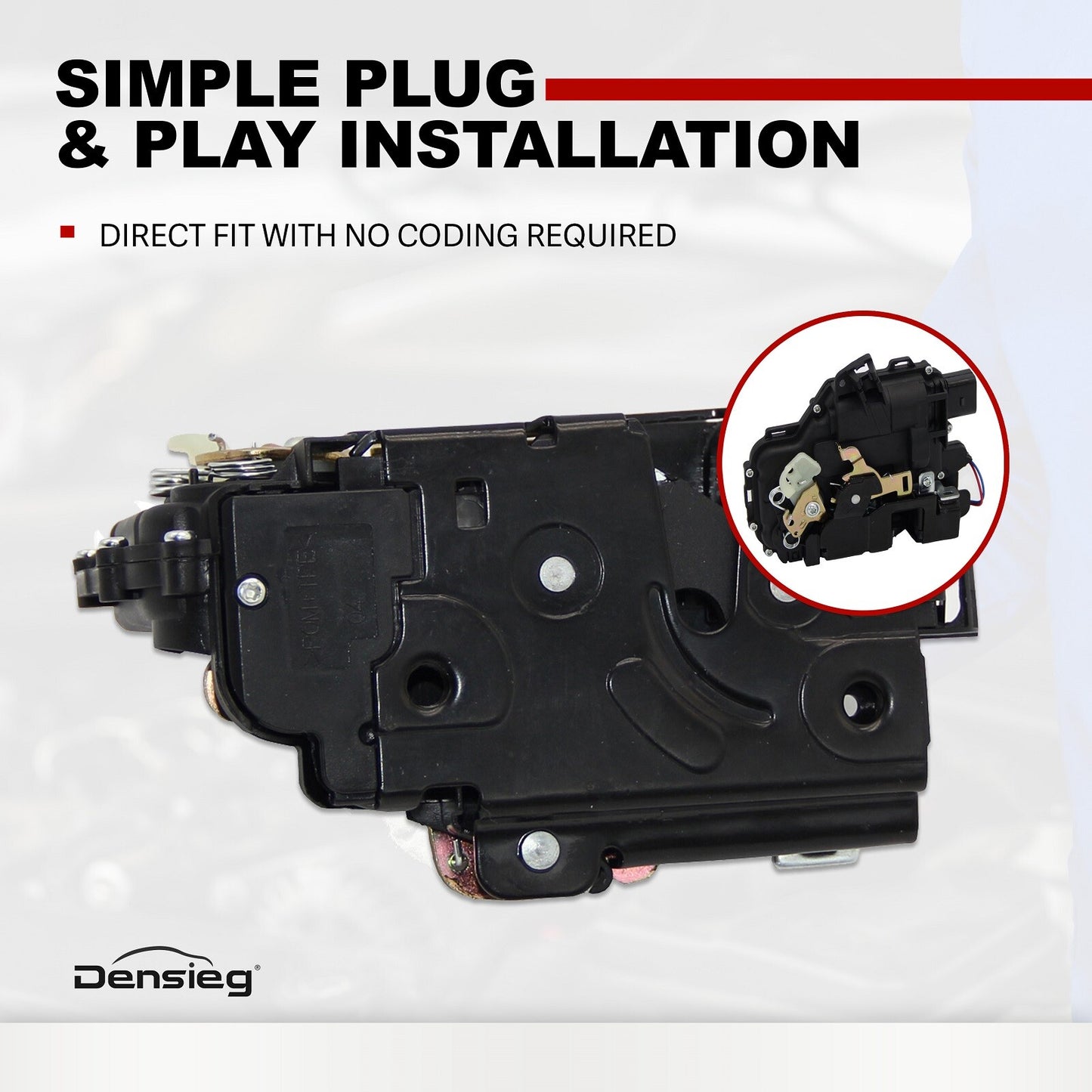 Cerradura de puerta delantera izquierda para VW Bora Golf 4 1J New Beetle 1C Passat 3B