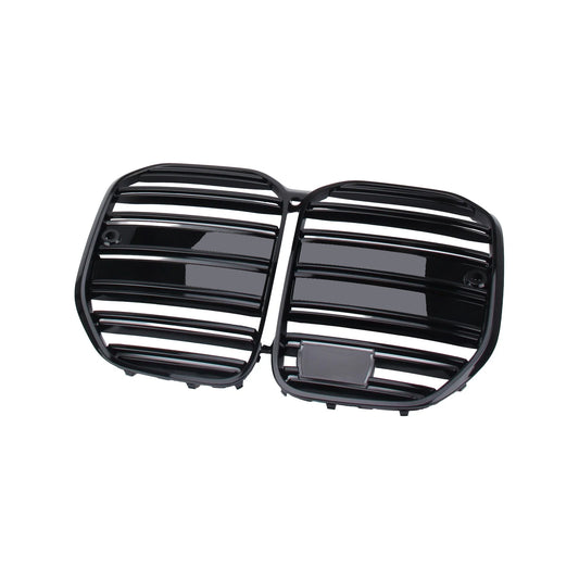 Sport Kühlergrill Doppelsteg Glanz Schwarz für bmw 4er G22 G23 2022+