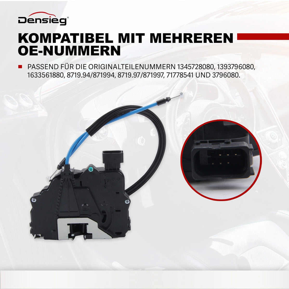 Türschloß Hecktür Schloß für Boxer Fiat Ducato Citroen Jumper