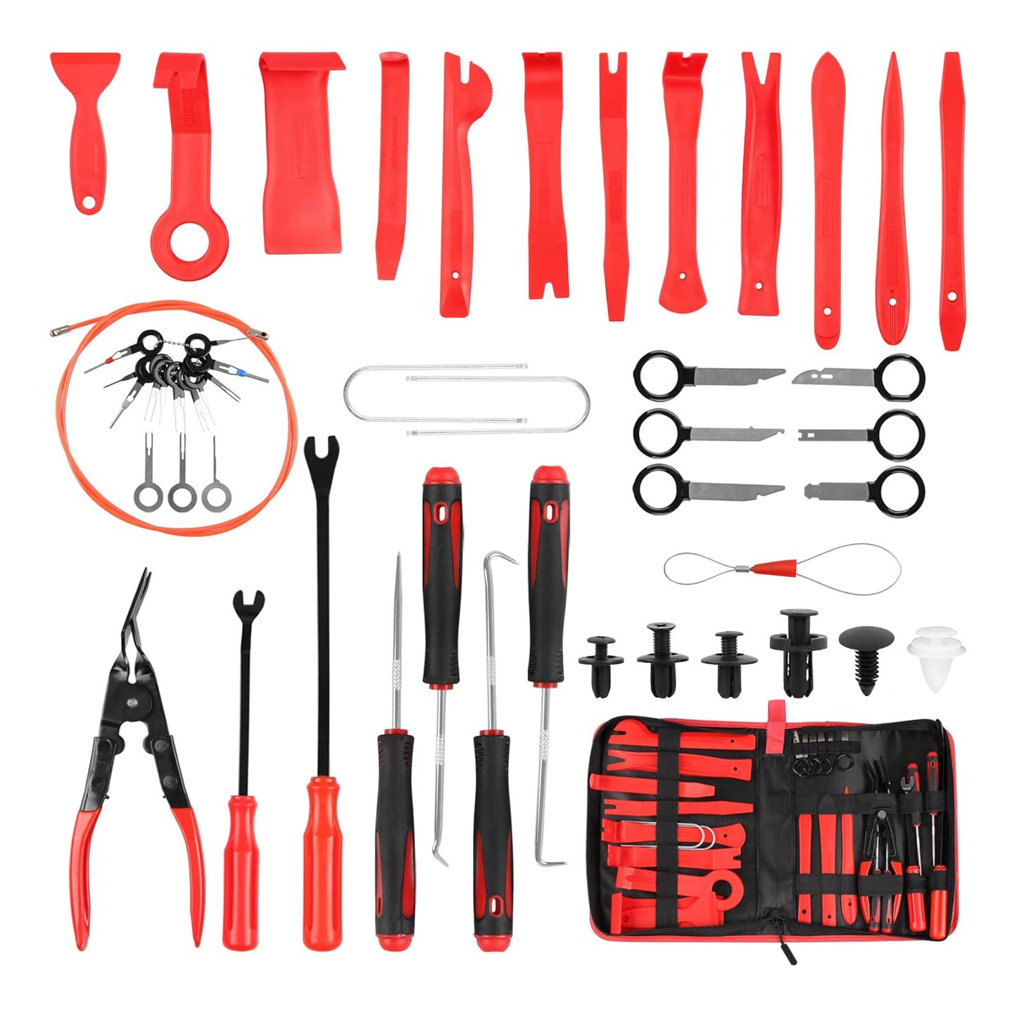 143tlg Auto Demontage Werkzeug Innen Verkleidung Clipheber Zange Satz