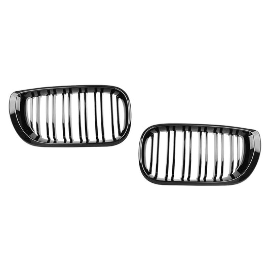 Sport Kühlergrill Glanz Schwarz für BMW 3er E46 Limousine Touring 02-05