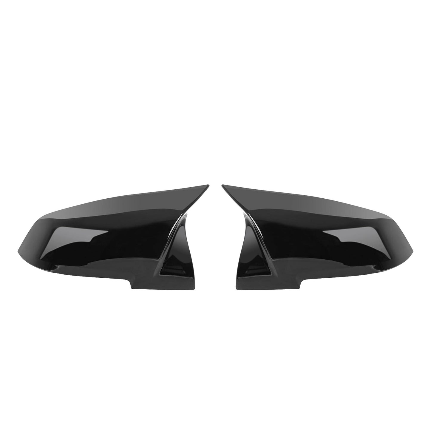 Paar Glanz Schwarz Spiegelkappen Gehäuse Für BMW F20 F21 F22 F23 F30 F31 F32 F33 F36