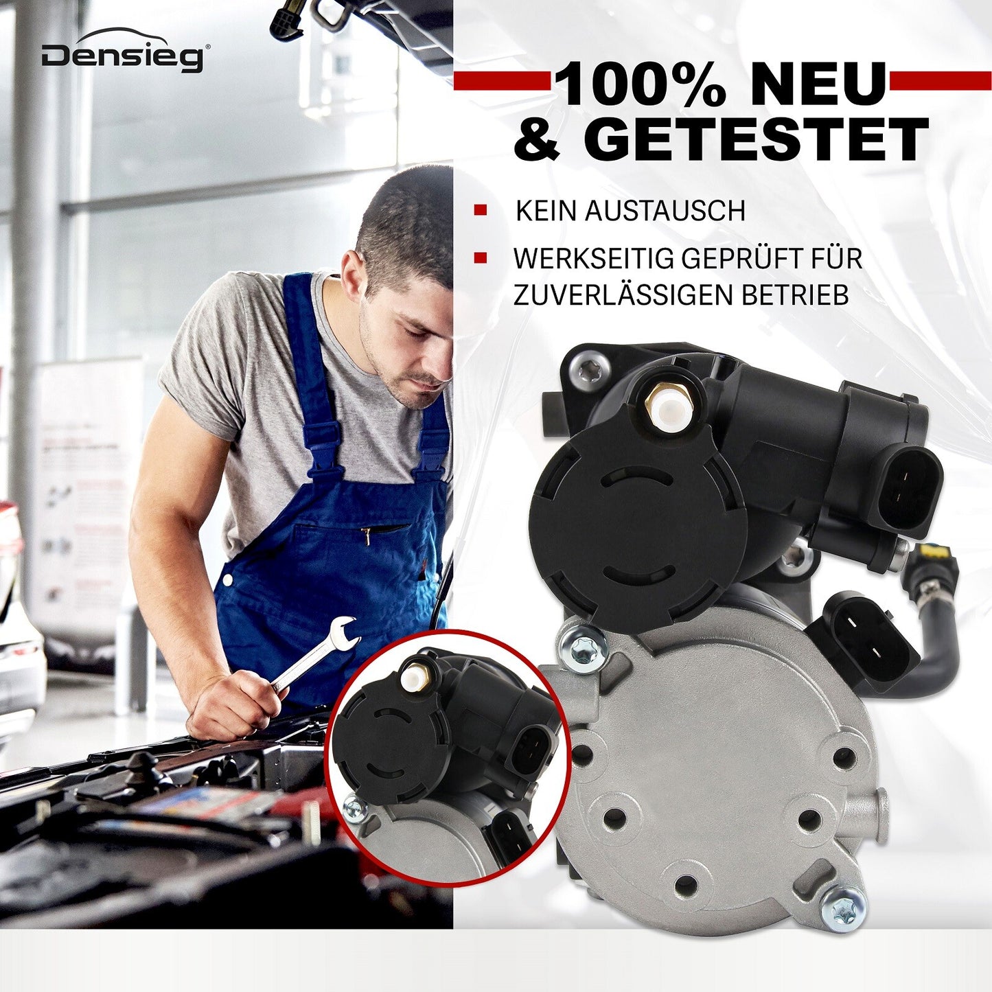 Compresor de suspensión neumática para BMW X5 E70 2007-2013 37206789938 con relé