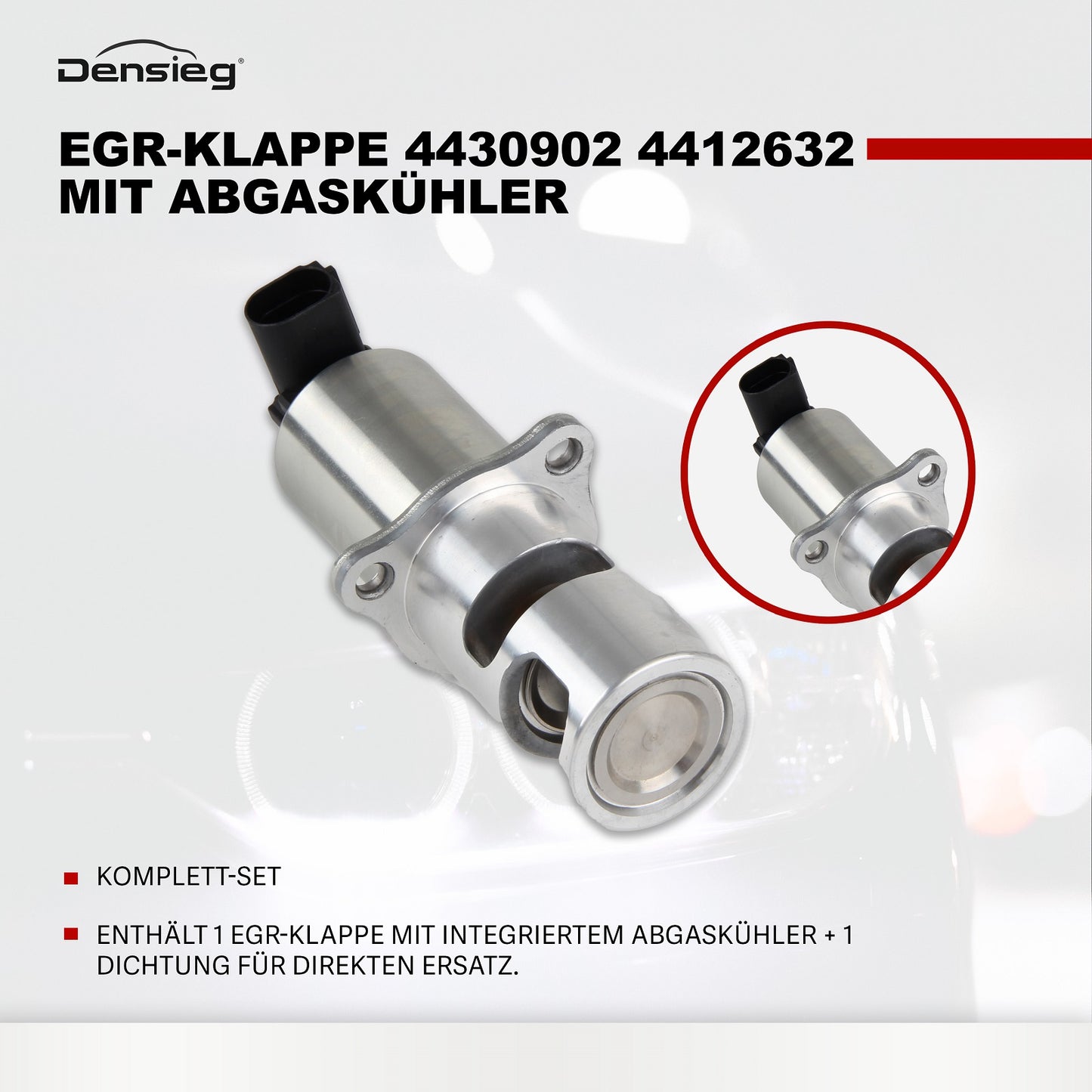 AGR-Ventil 4430902 Kompatibel mit Trafic II Primastar Opel Movano Vivaro