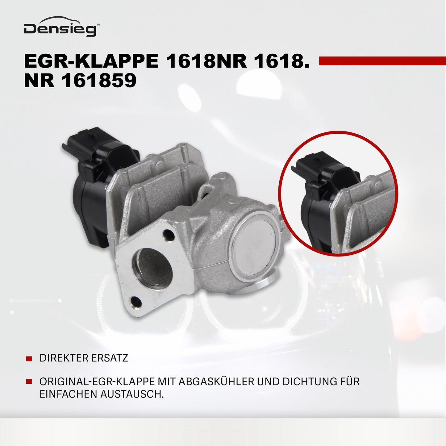 AGR-Ventil 1618NR für Citroën Berlingo C3 C4 C5 Peugeot 207 307 1.6 HDi