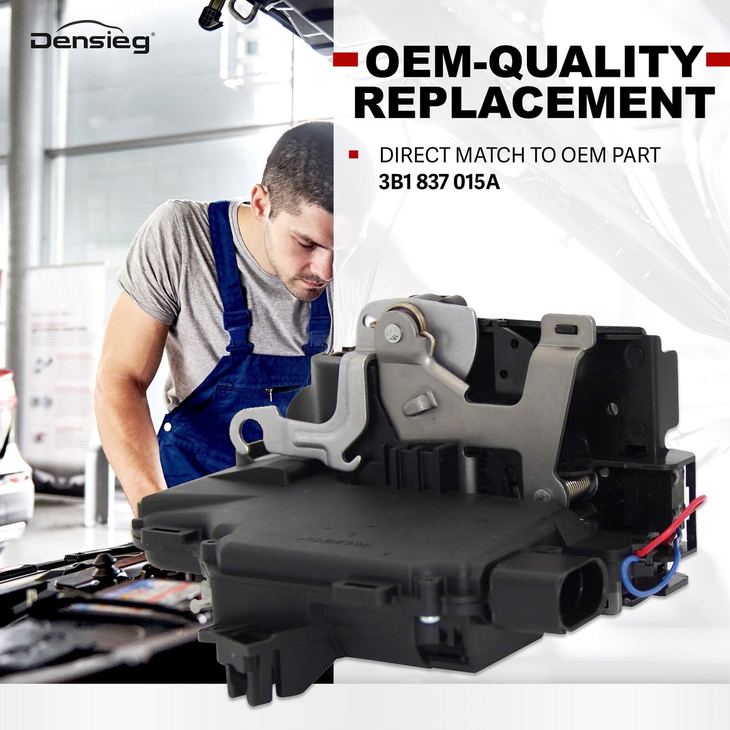 Cerradura de puerta delantera izquierda para VW Bora Golf 4 1J New Beetle 1C Passat 3B