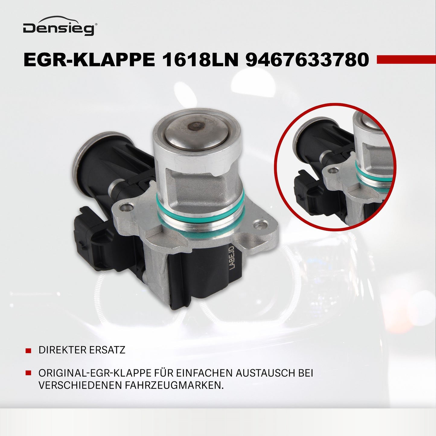 AGR-Ventil Abgasrückführungsventil für Citroen Berlingo C3 C4 1618LN