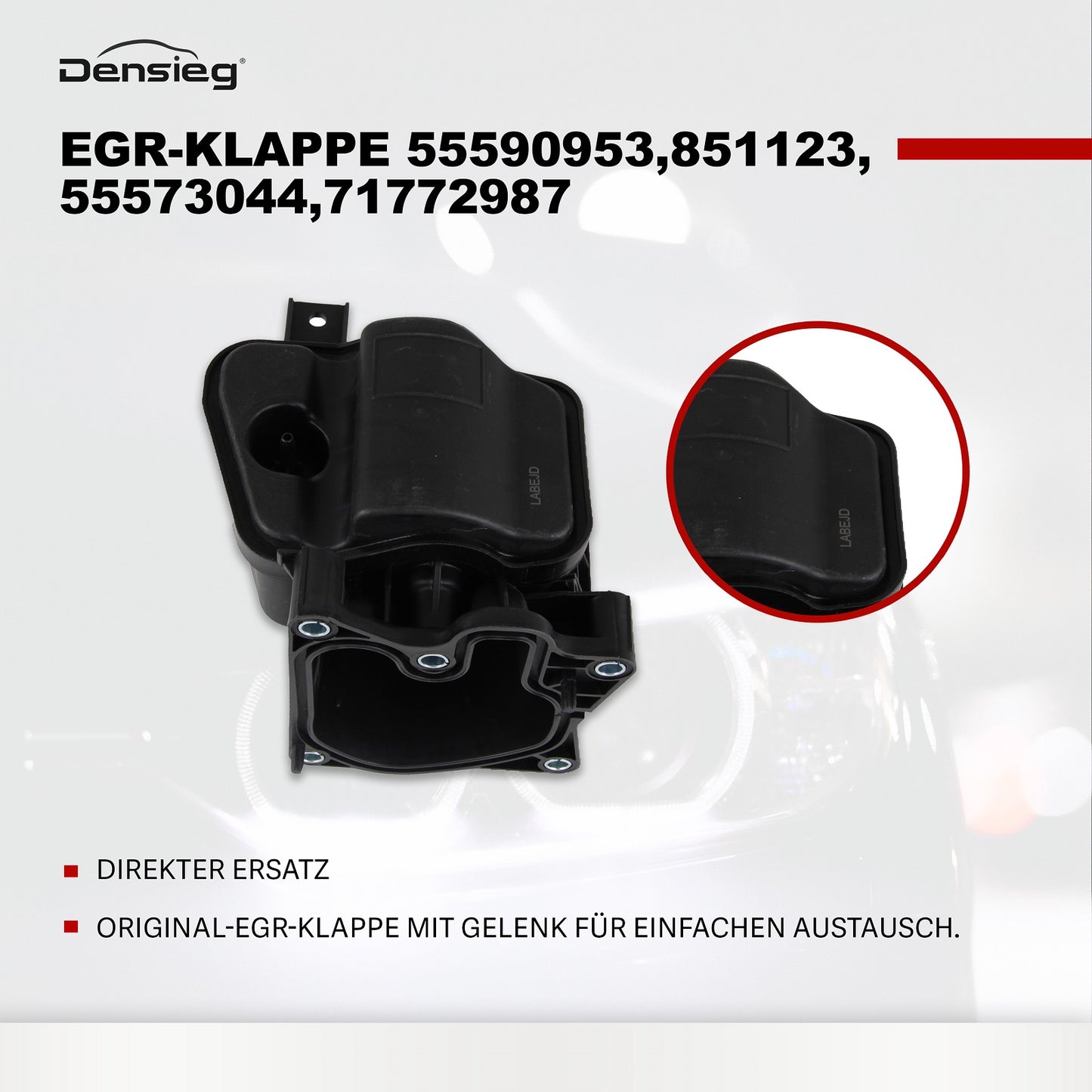 Unterdruckbehälter AGR-Ventil Kühler für Alfa Rome Fiat Opel Astra J