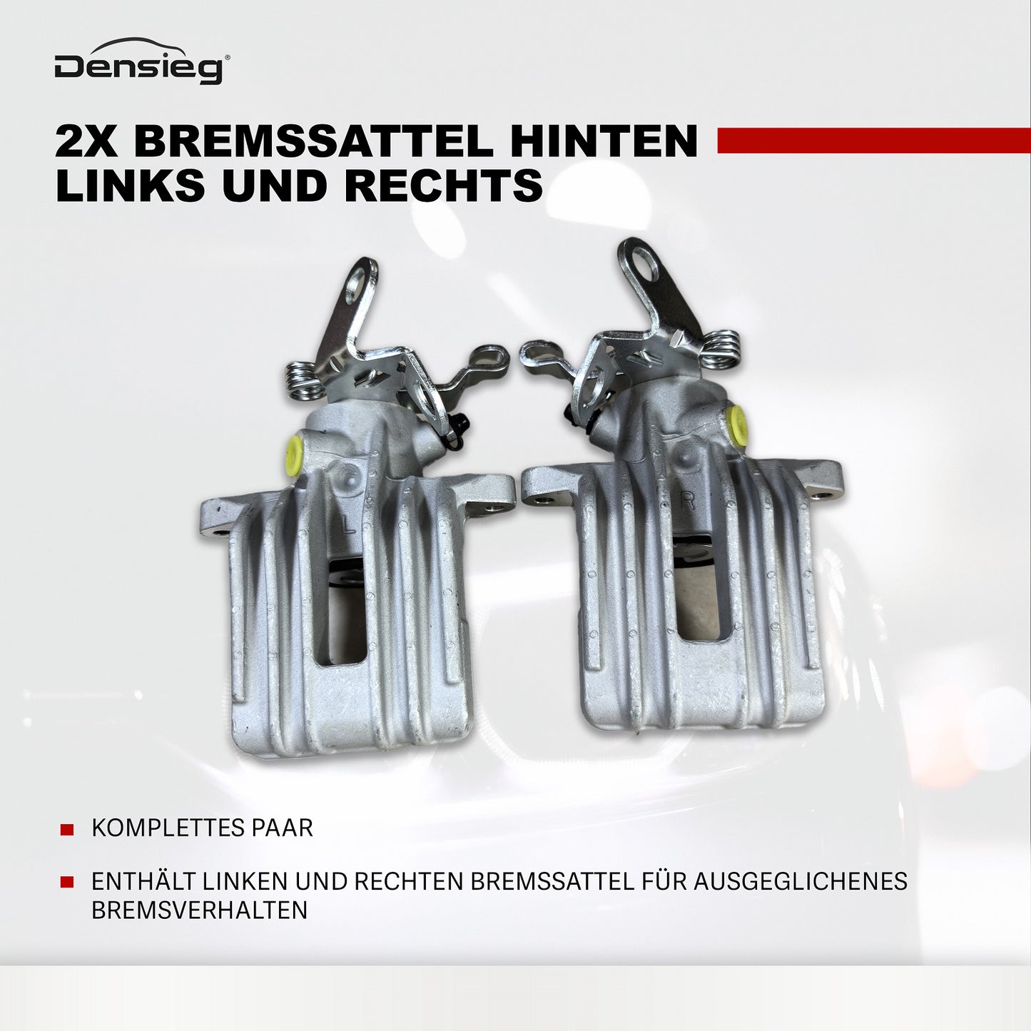 2x Bremssattel Hinten Links Rechts 1K0615423A für Audi A3 VW GOLF 5 6