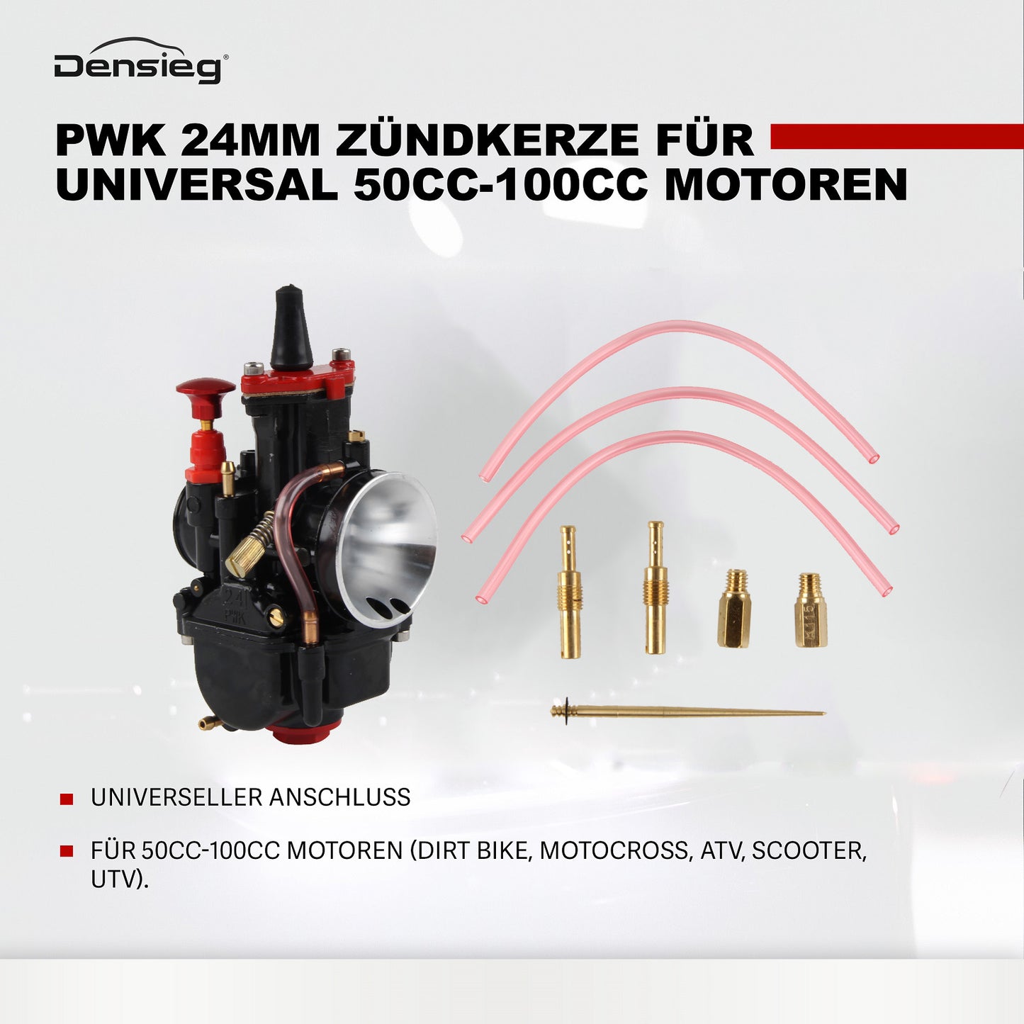 PWK 26mm Vergaser für universelle 75 cc bis 125 cc Dirt Bike Motocross