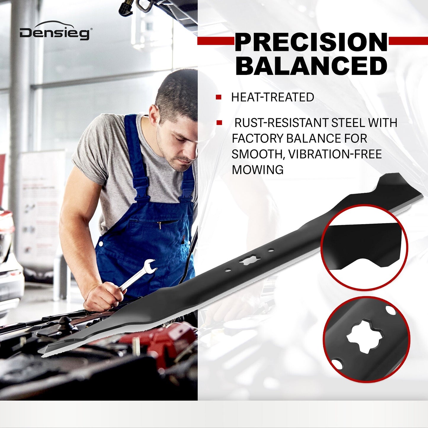 2x Rasenmähermesser Mulchmesser 53cm Troy-Bilt TB 5553 HWM TB 6553 HWM