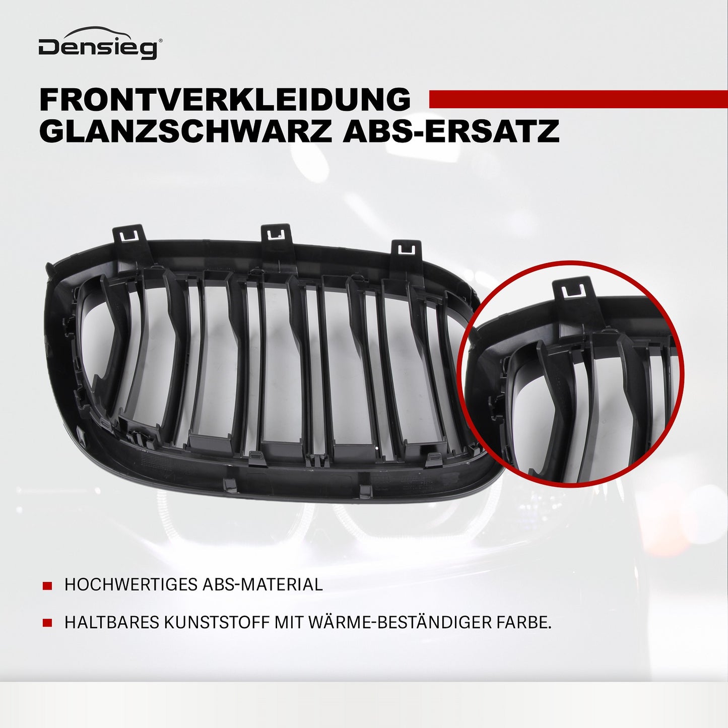 Nieren Sport Glanz Schwarz Kühlergrill für BMW X3 G01 X4 G02 2018-2021