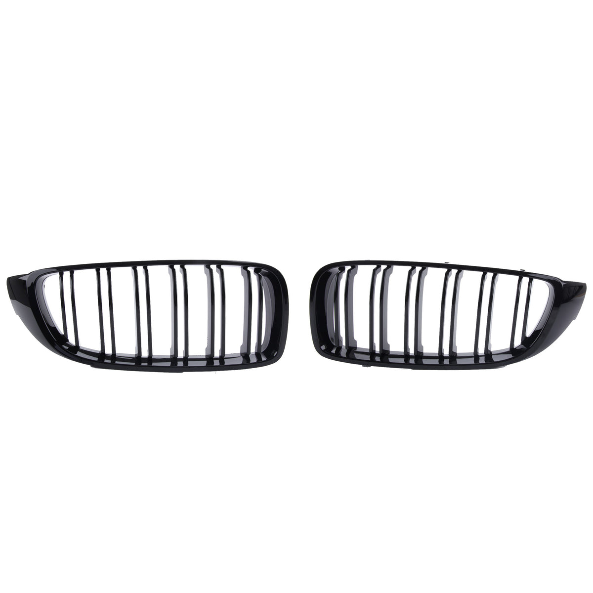 Nieren Kühlergrill Doppelsteg Glanz Schwarz für bmw 4er F32 F33 F83 F82
