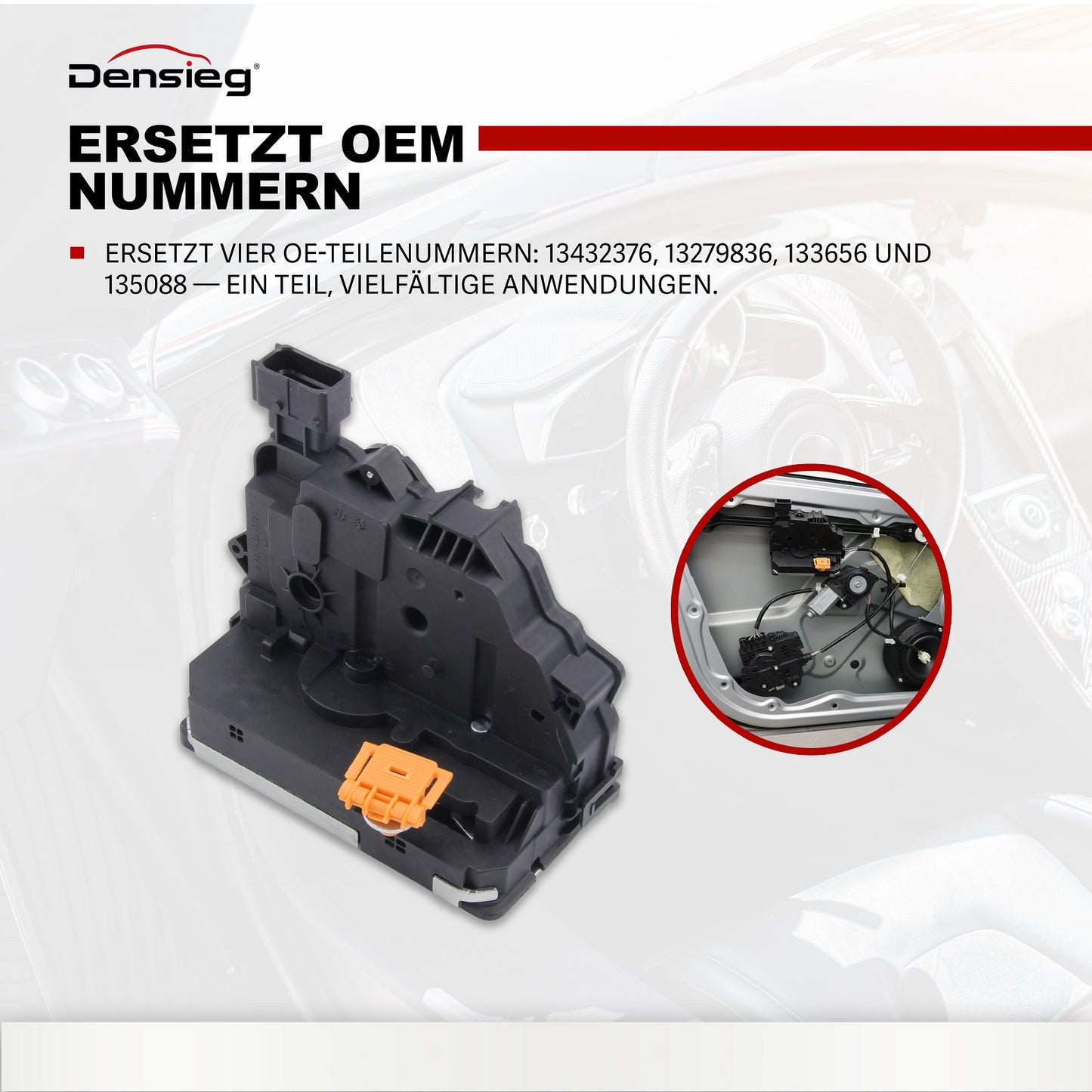 Türschloss Verriegelung Hinten Links 13432376 Für Opel Meriva B S10