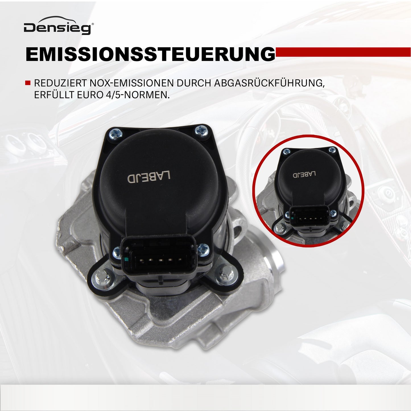 AGR-Ventil 1682736 für Citroen C1 C2 C3, Peugeot 206 207, Ford Fiesta