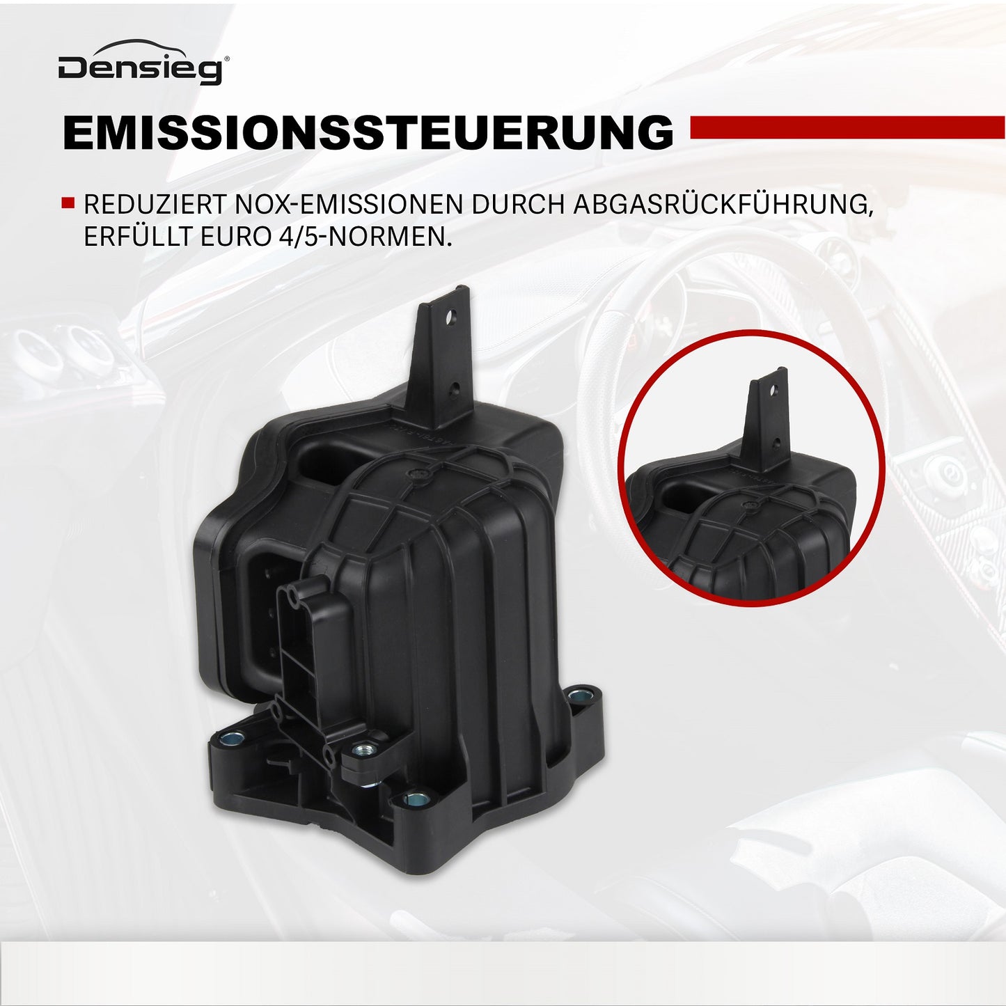 Unterdruckbehälter AGR-Ventil Kühler für Alfa Rome Fiat Opel Astra J