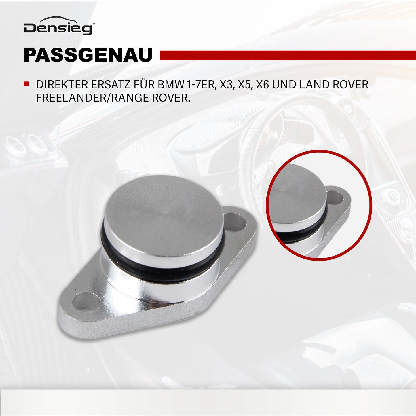 6x22mm Drallklappen Dichtungssatz für BMW M57 E87 E46 E90 E91 E92 E93 E39 E60