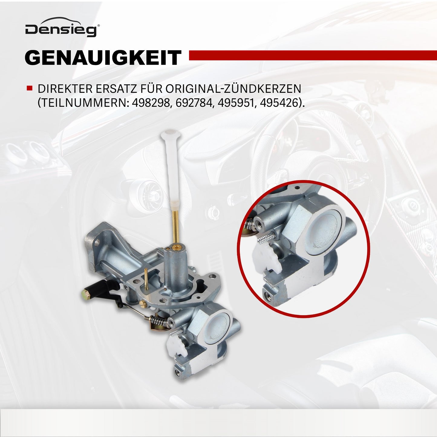 5HP Vergaser für 498298 692784 130202 112202 112232 137202 Craftsman MTD