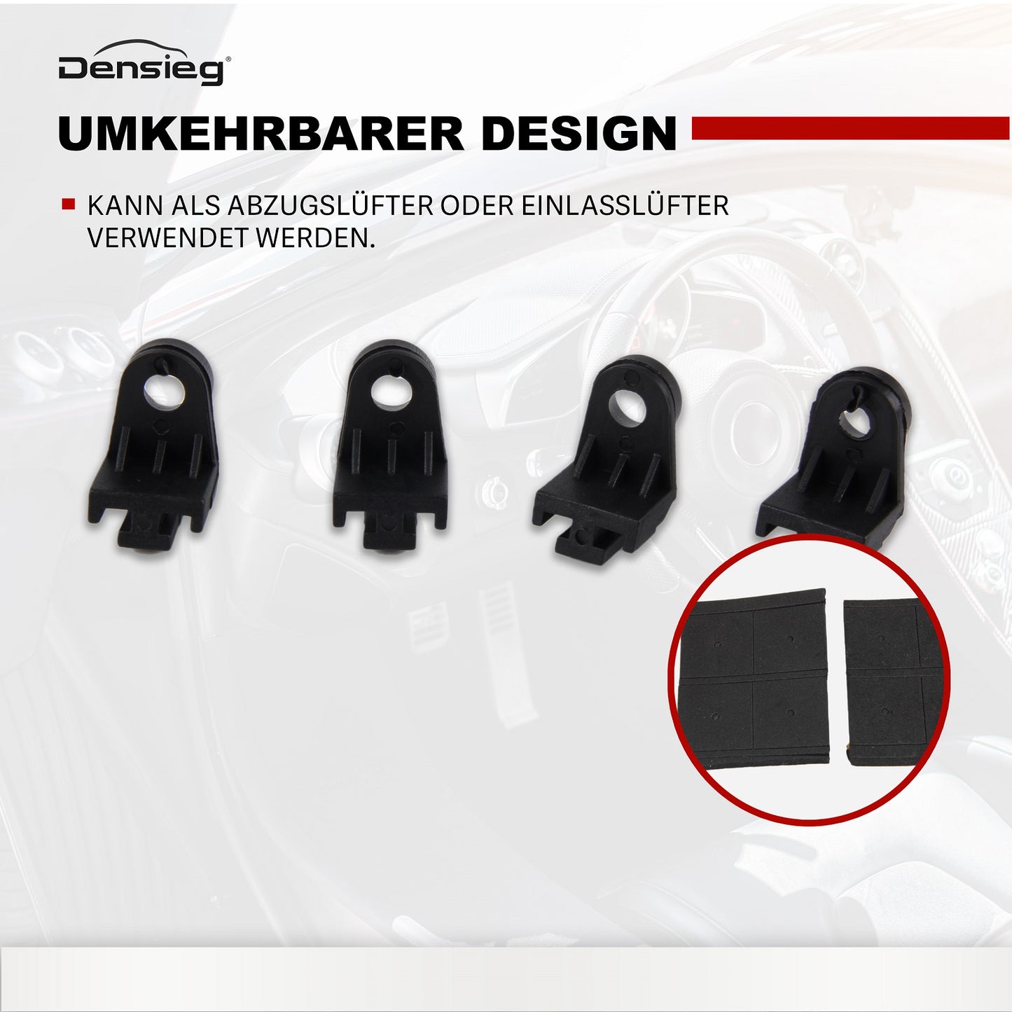 Universal 10" Auto Kühlerlüfter Elektrischer Lüfter 12V 80W für KFZ LKW