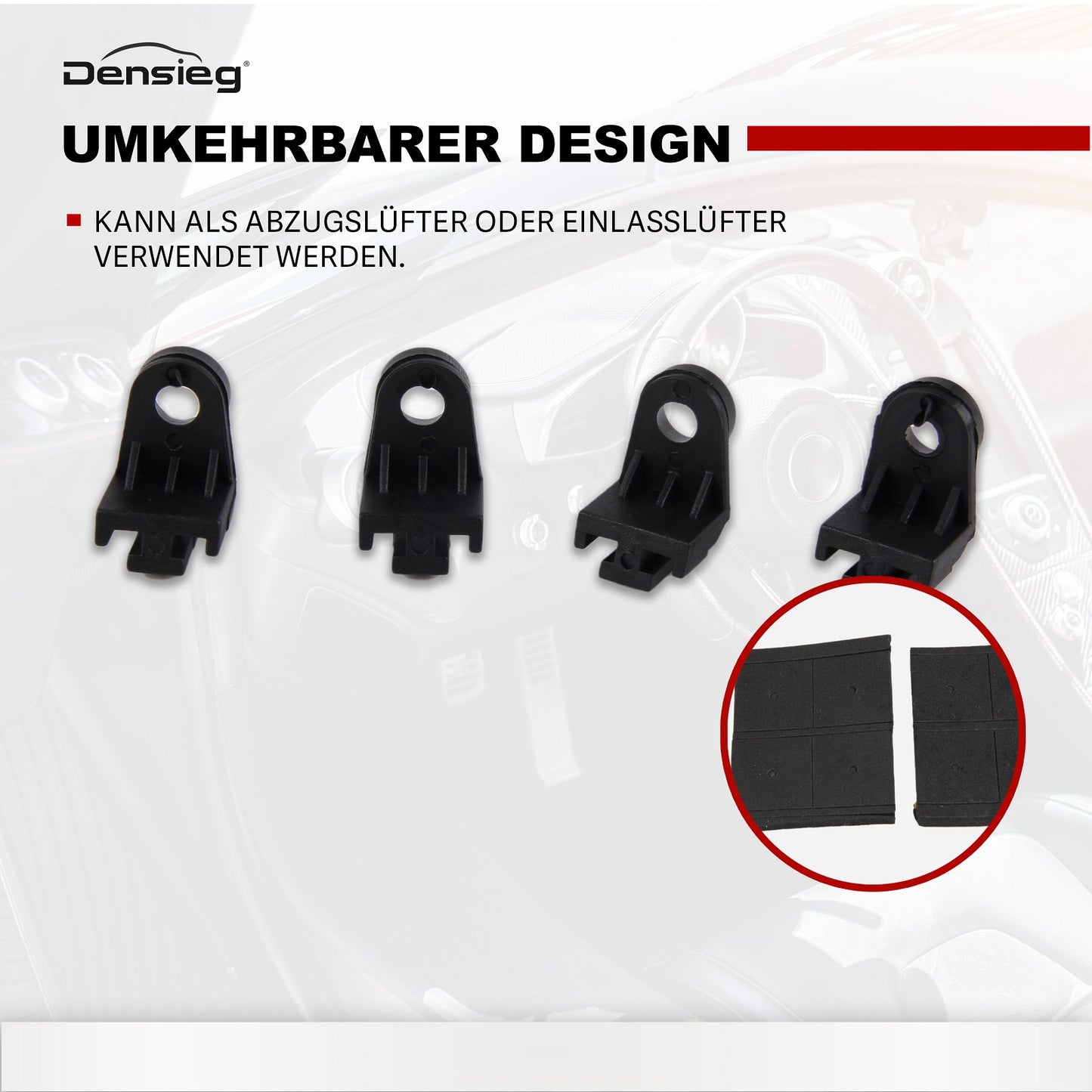 Universal 16" Auto Kühlerlüfter Elektrischer Lüfter 12V 120W für KFZ LKW