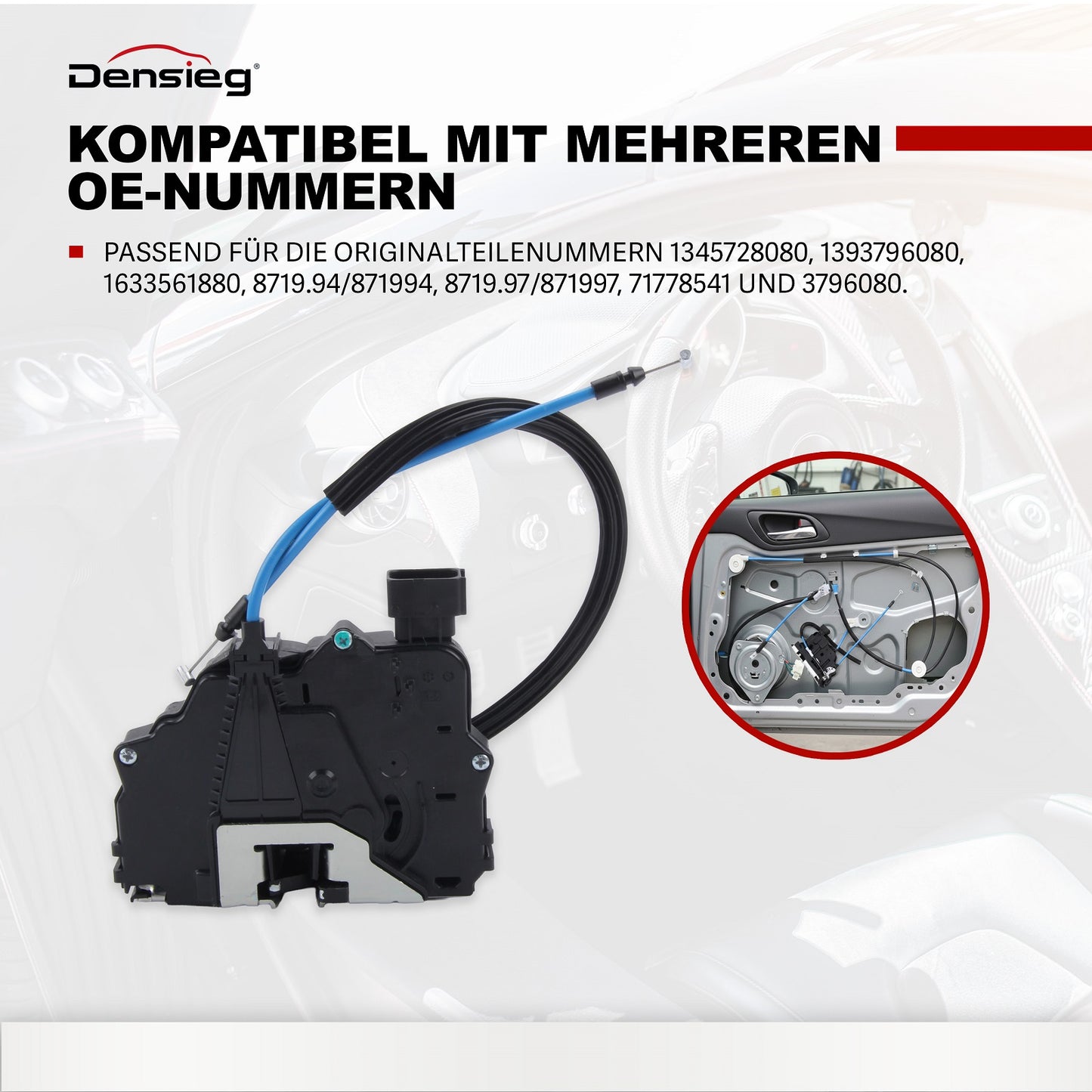 Türschloß Hecktür Schloß für Boxer Fiat Ducato Citroen Jumper 1345728080