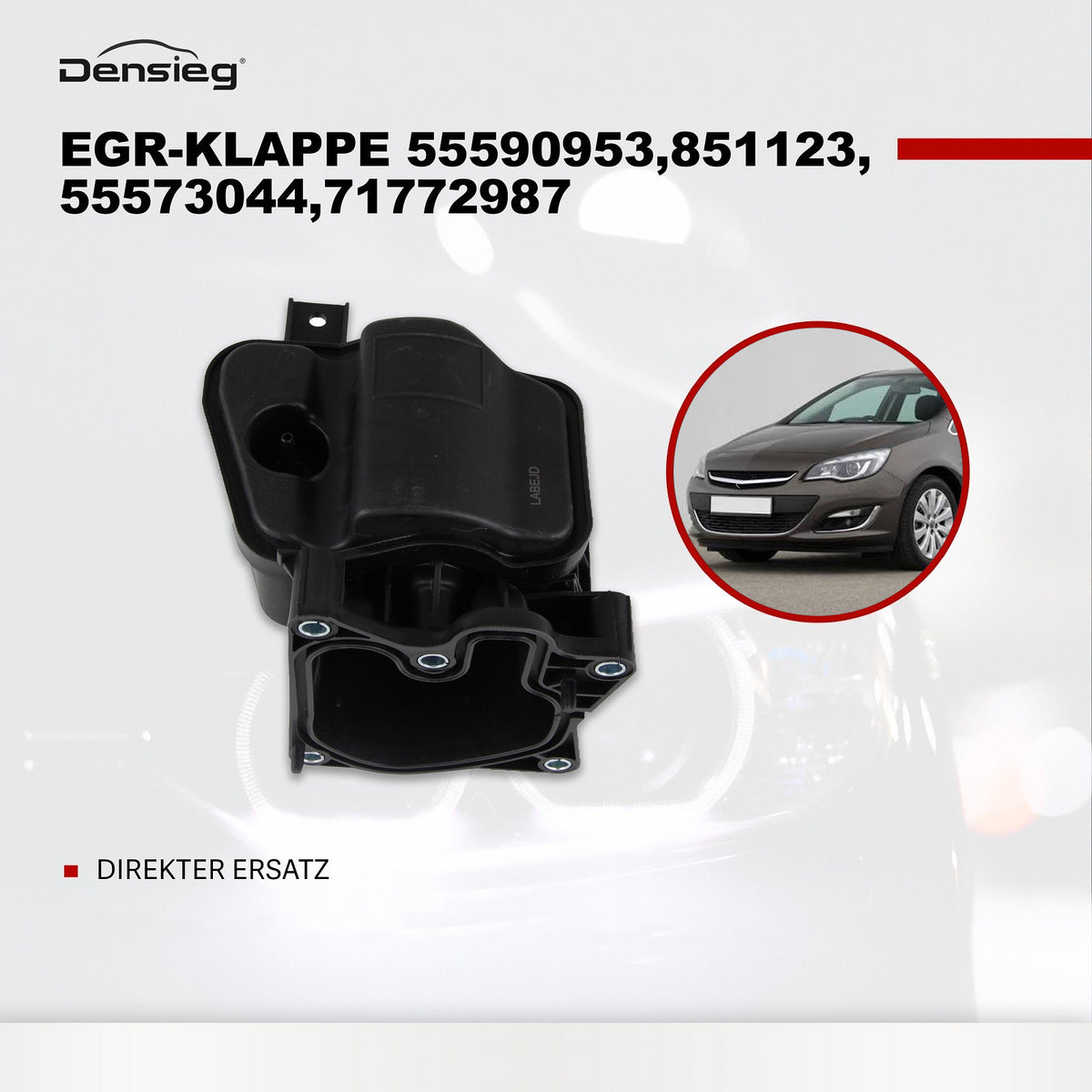 Unterdruckbehälter AGR-Ventil Kühler für Alfa Rome Fiat Opel Astra J