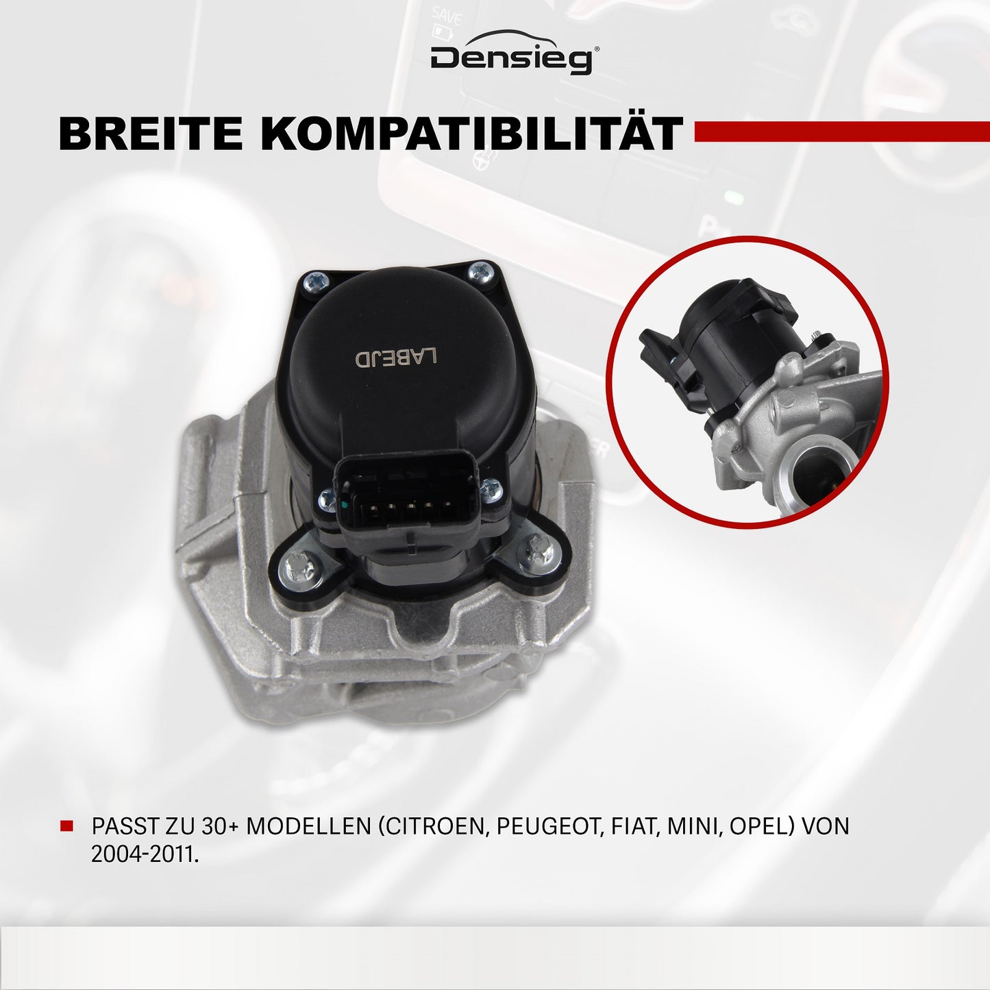 AGR-Ventil 1618NR für Citroën Berlingo C3 C4 C5 Peugeot 207 307 1.6 HDi