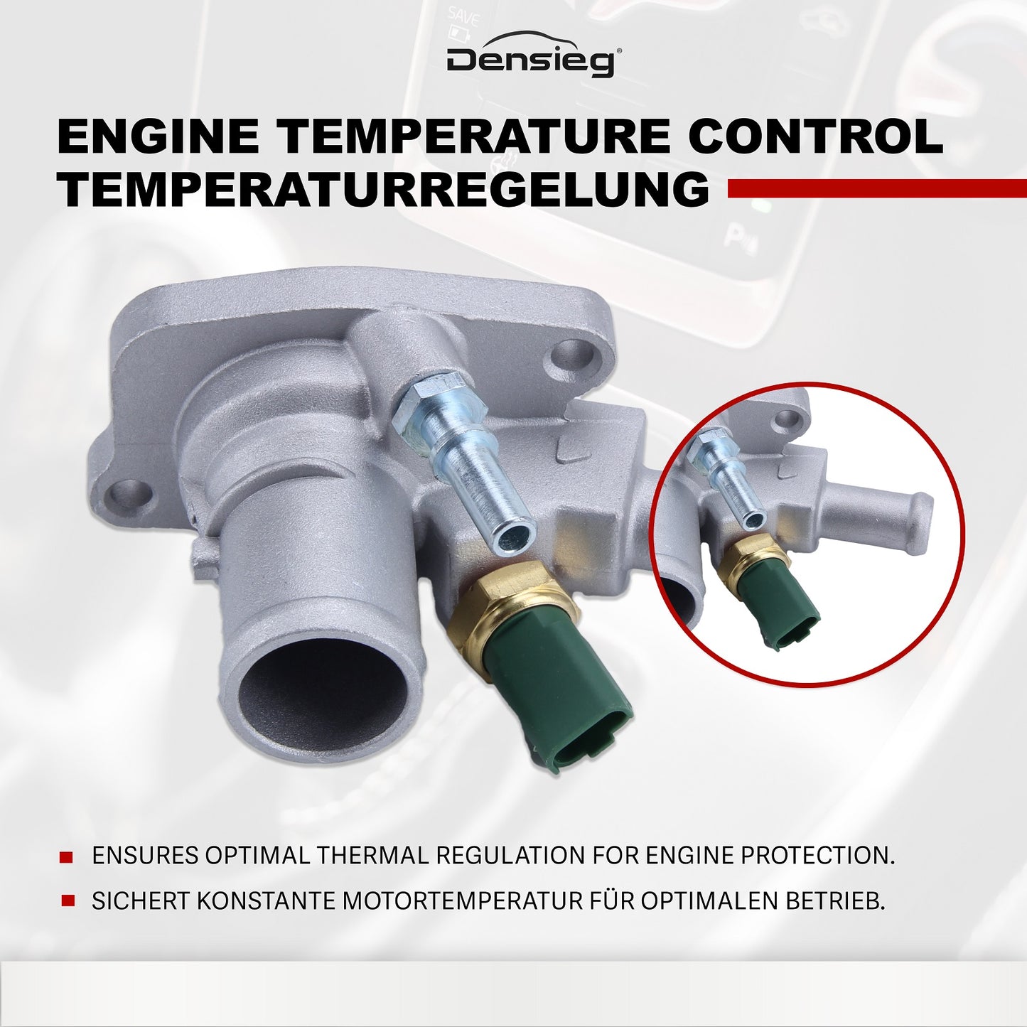 Thermostatgehäuse 55202176 für Fiat 500, Doblo Cargo, Grande Punto Van