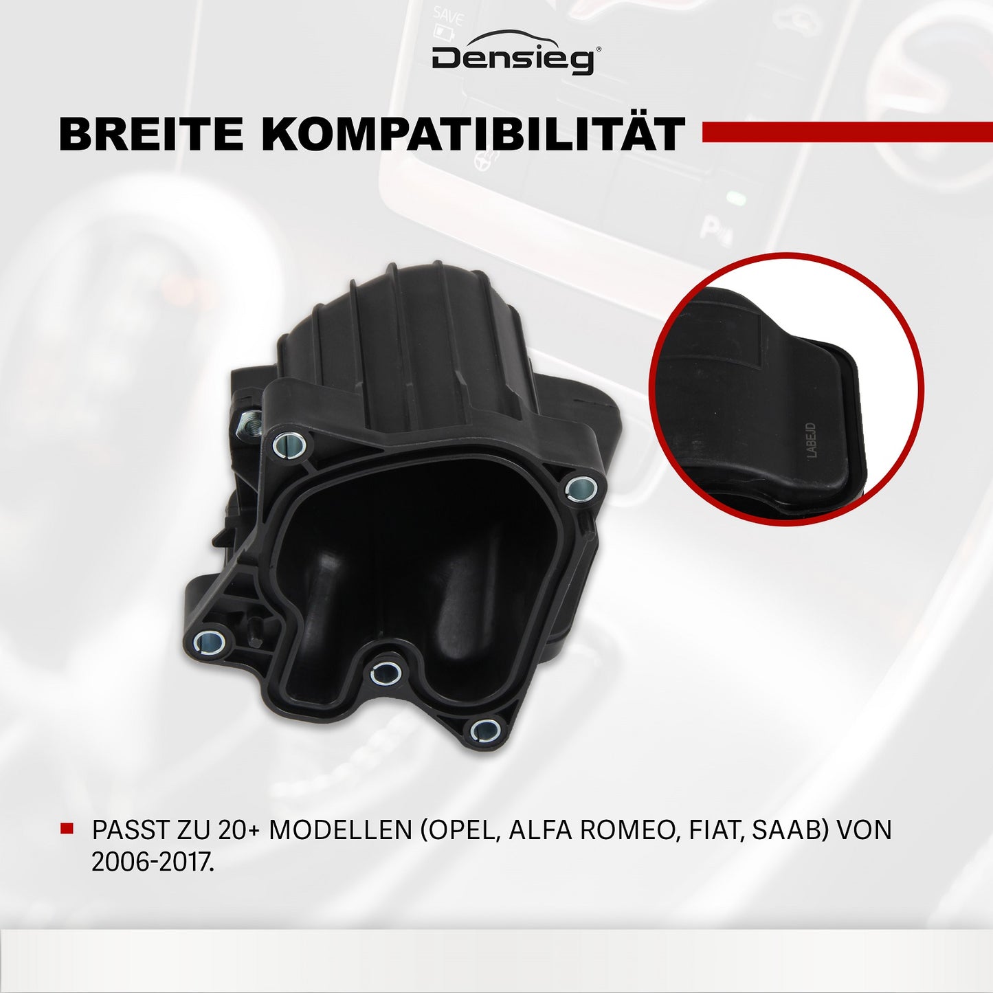 Unterdruckbehälter AGR-Ventil Kühler für Alfa Rome Fiat Opel Astra J