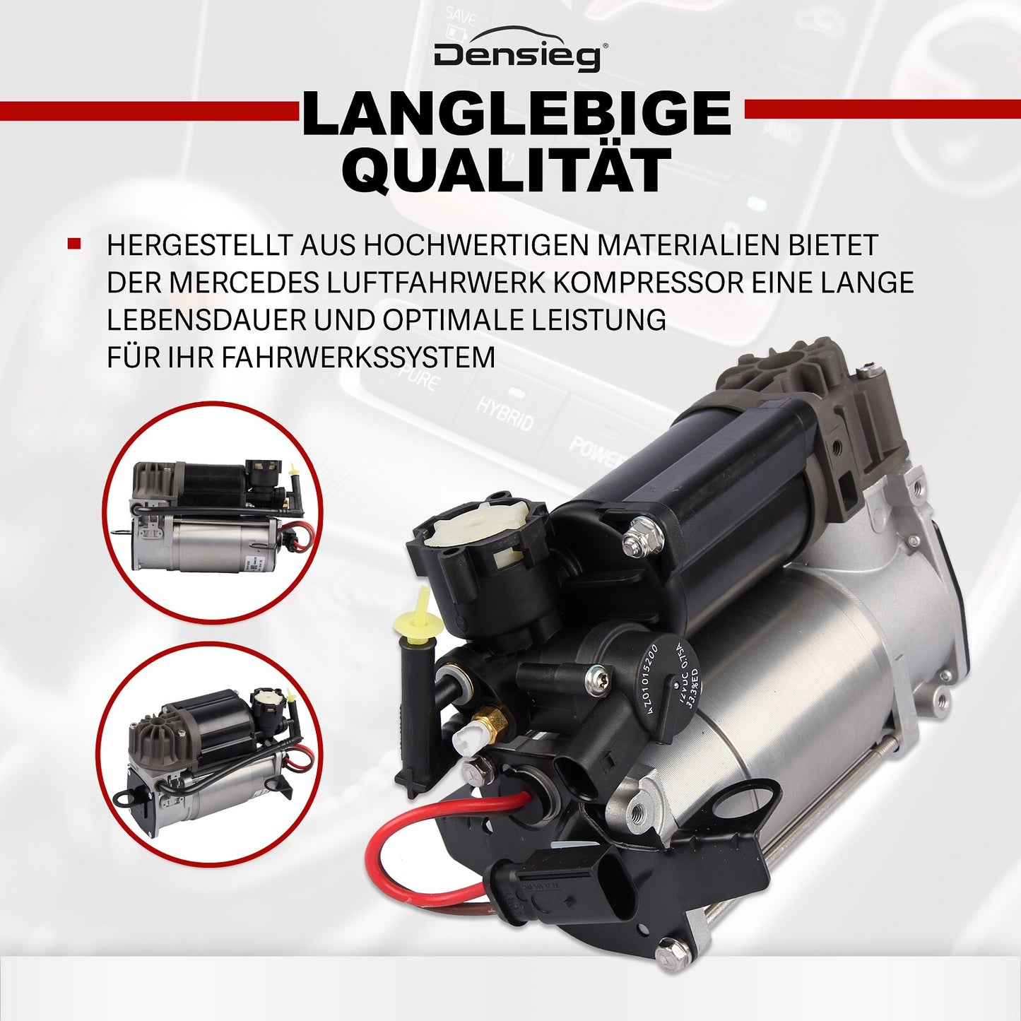 Luftfederung Kompressor – für Mercedes E-Klasse W211 S211