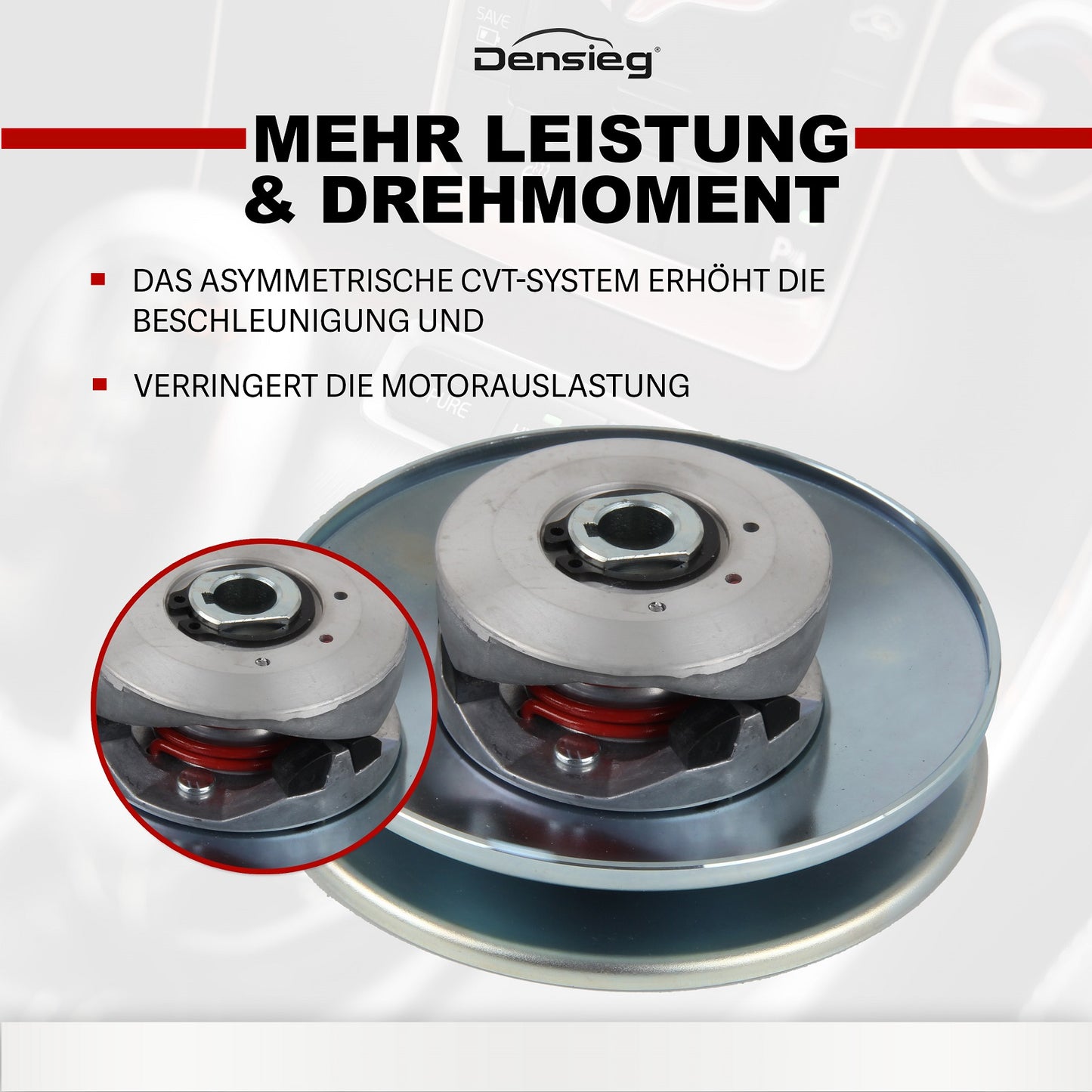 Go-Kart Kupplung 3/4" TAV 30 mit Zubehör 10T/12T Ritzel für 4-8 PS Motor