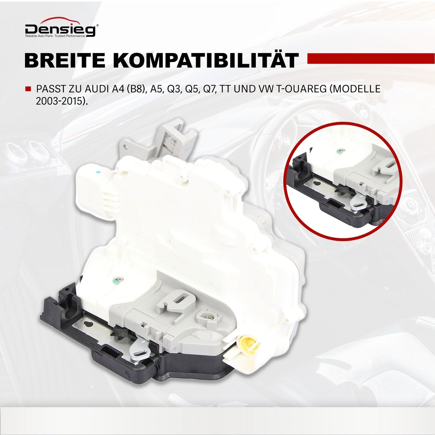 Türschloss Vorne Links 8J1837015A für Audi A4 B8 A5 Q3 Q5 VW TOUAREG 7P