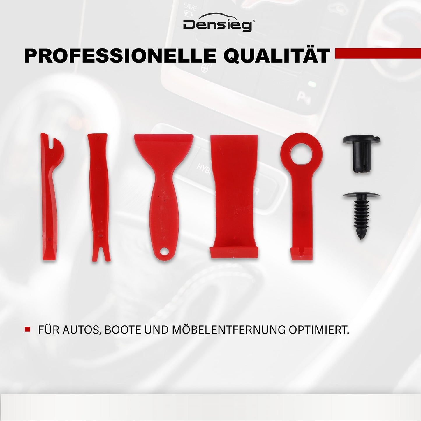 143tlg Auto Demontage Werkzeug Innen Verkleidung Clipheber Zange Satz