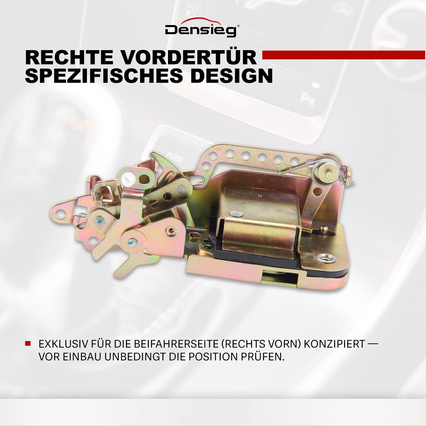 Türschloß Schloß Vorne Rechts für VW Bus Transporter T4 90-04 701837016D