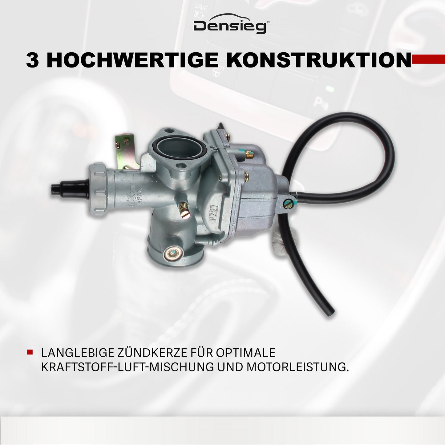 PZ27 Vergaser 27 mm für 4-Takt GC 125 150 200 250cc ATV Taotao Sunl