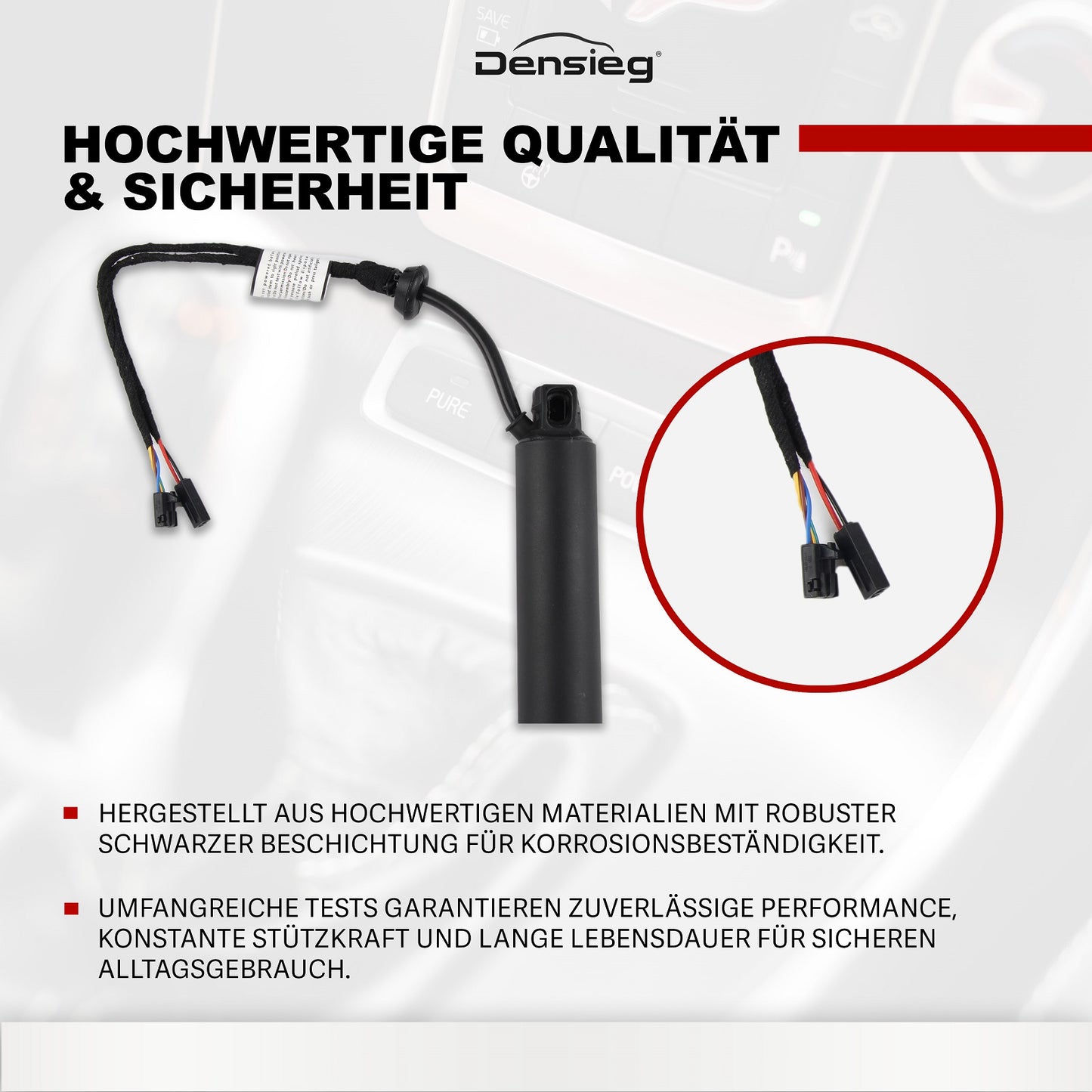 2x Elektrische Heckklappe Gasdruckfeder 5E9827851F für Skoda Octavia III