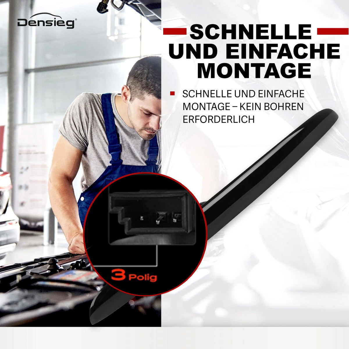 Heckklappe Griff Schwarz für Mini R55 R56 R57 R58 R59 R60