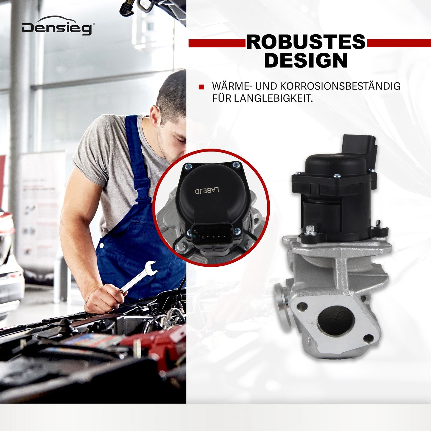 AGR-Ventil 1682736 für Citroen C1 C2 C3, Peugeot 206 207, Ford Fiesta