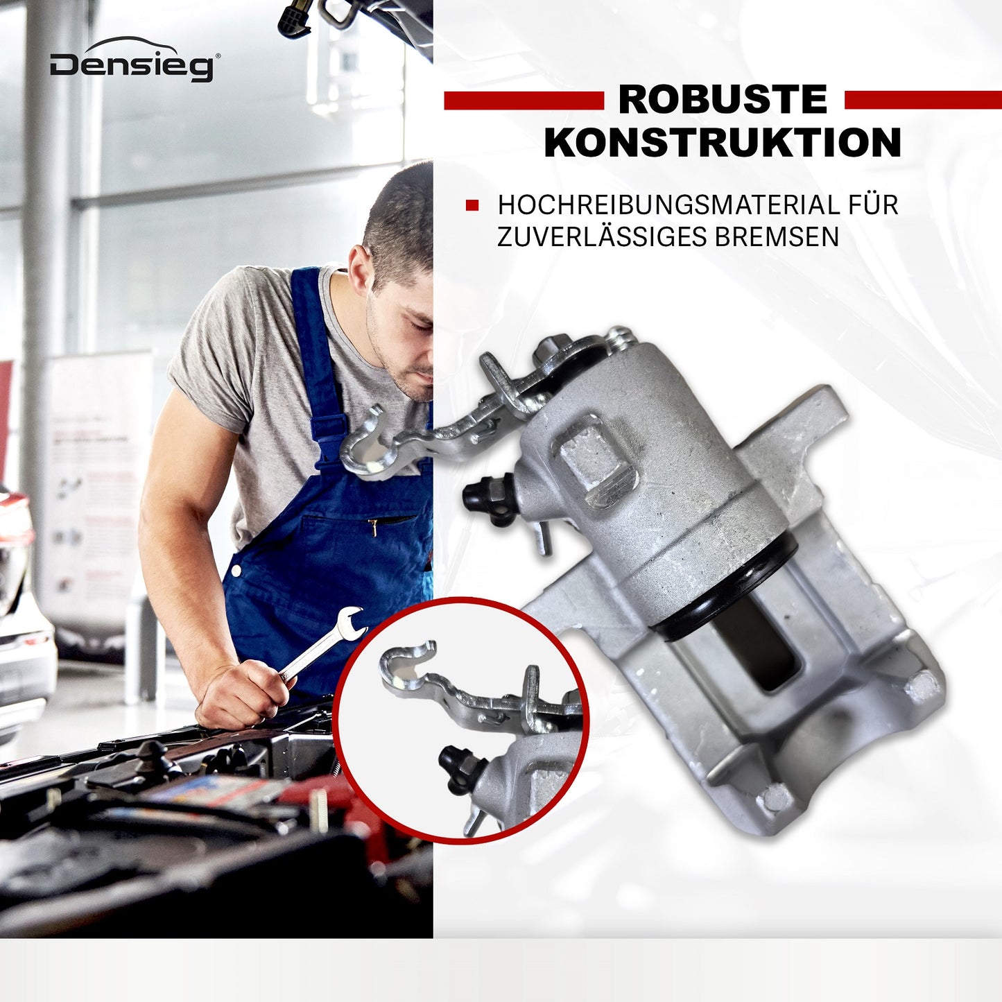 Bremssattel Hinten Links 1K0615423A für Audi A3 8P Seat Leon VW Golf 5 6