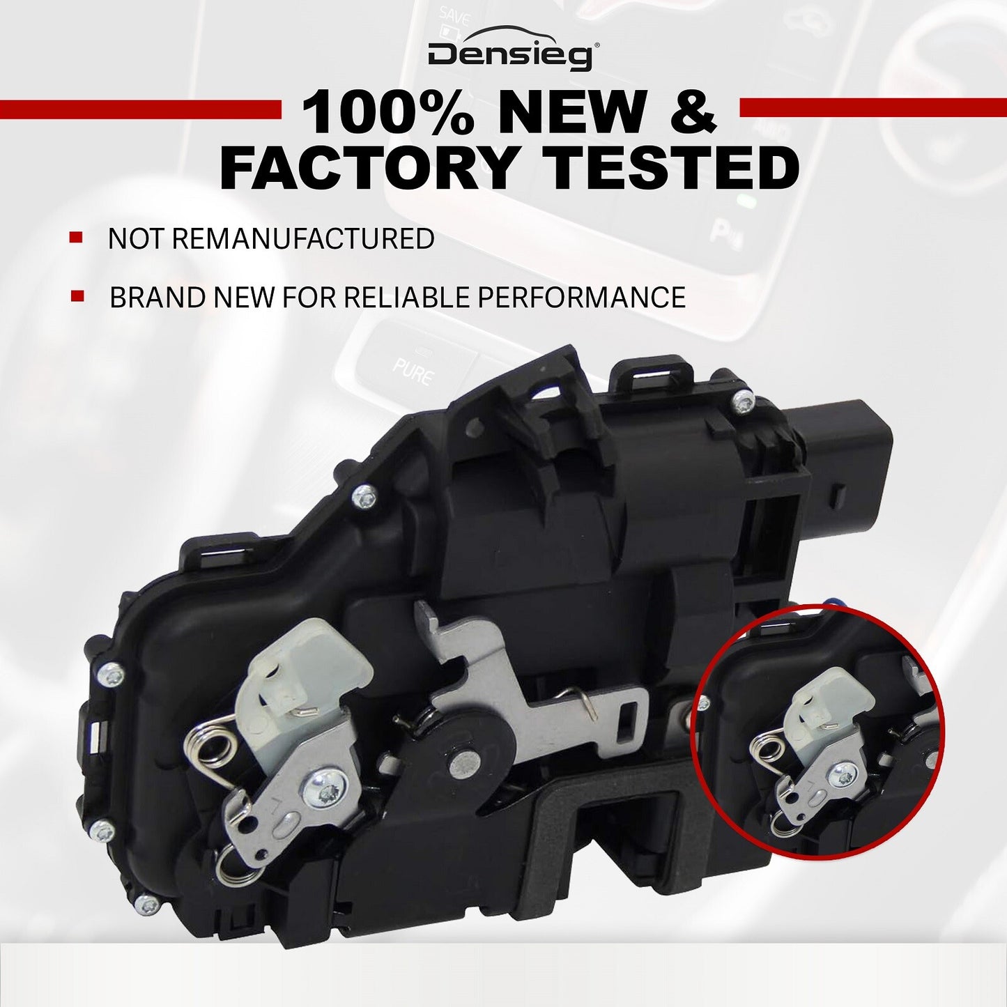 Cerradura de puerta delantera izquierda para VW Bora Golf 4 1J New Beetle 1C Passat 3B