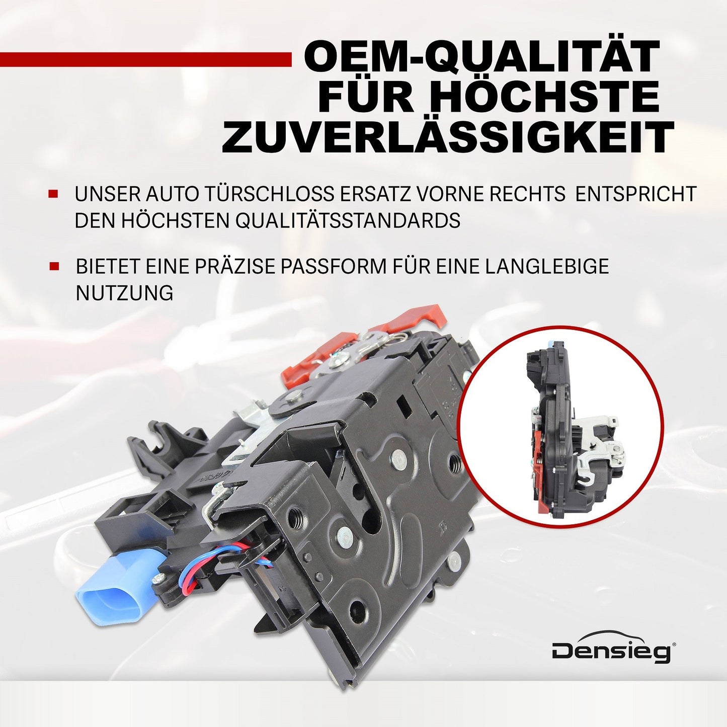 Türschloss Vorne Rechts für Golf 5, Golf Plus & Touran 03-09 3D1837016A