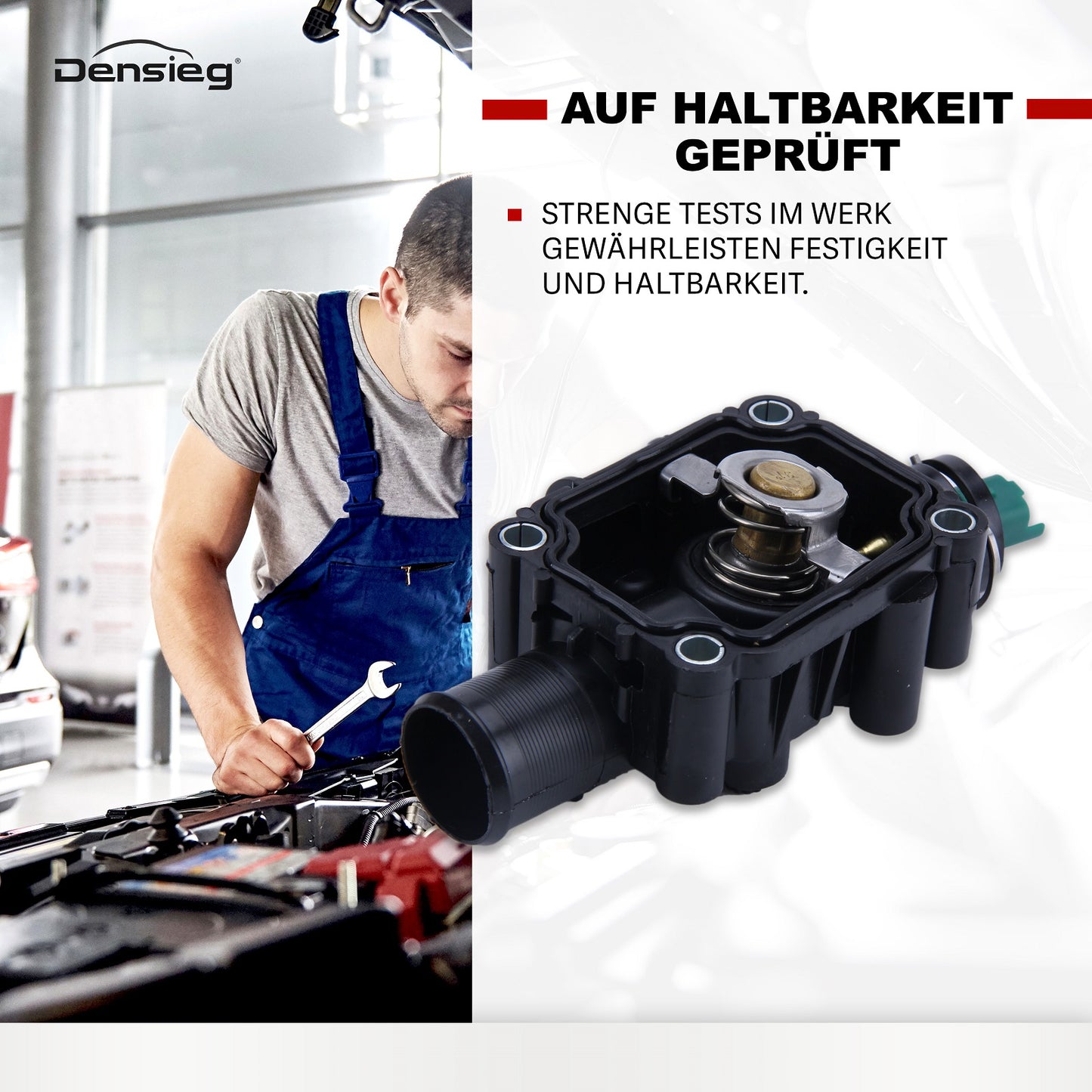 Thermostat Kühlmittel für Citroen BERLINGO C2 C3 C4 Peugeot 206 307 1007